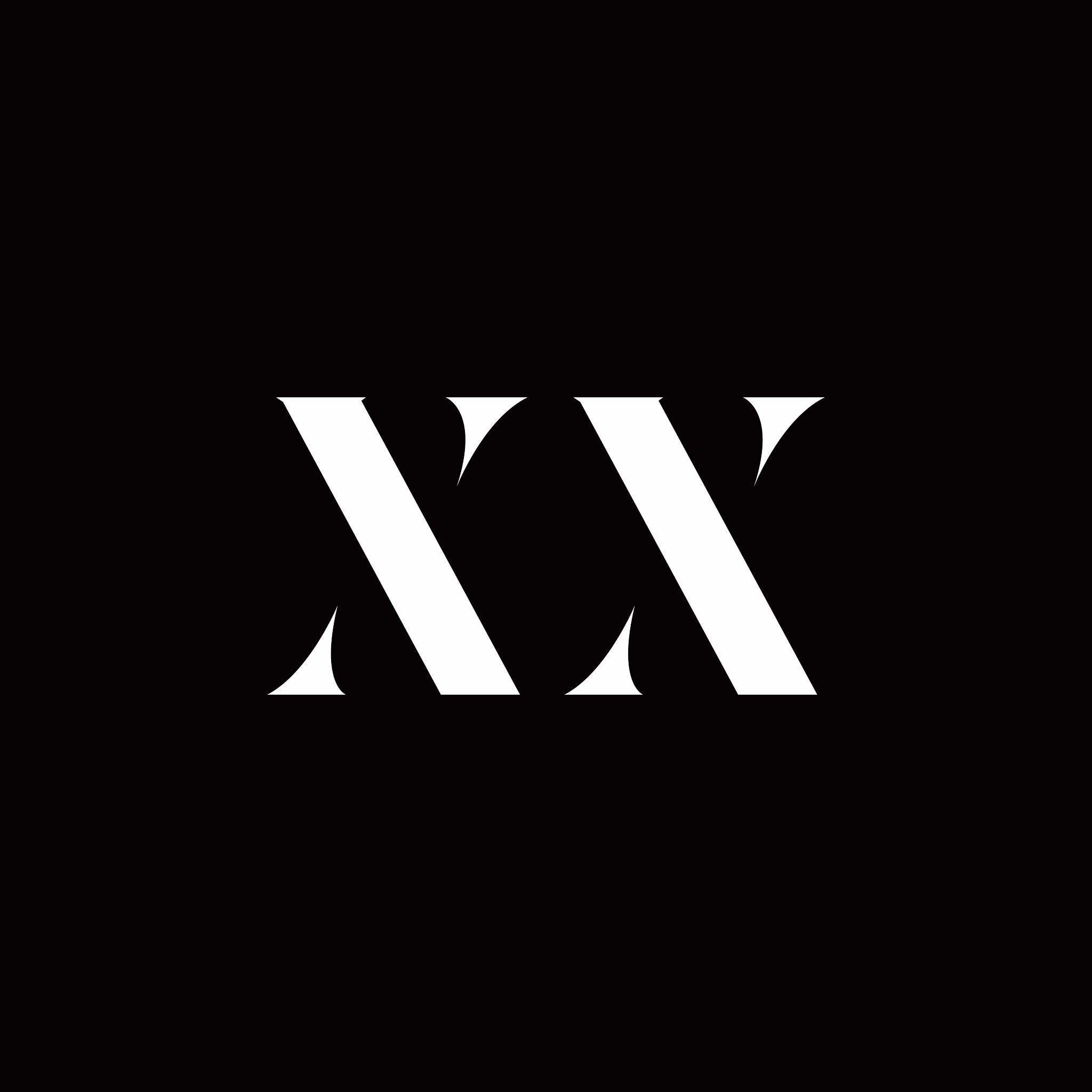 xx logo letter initial logo designs template