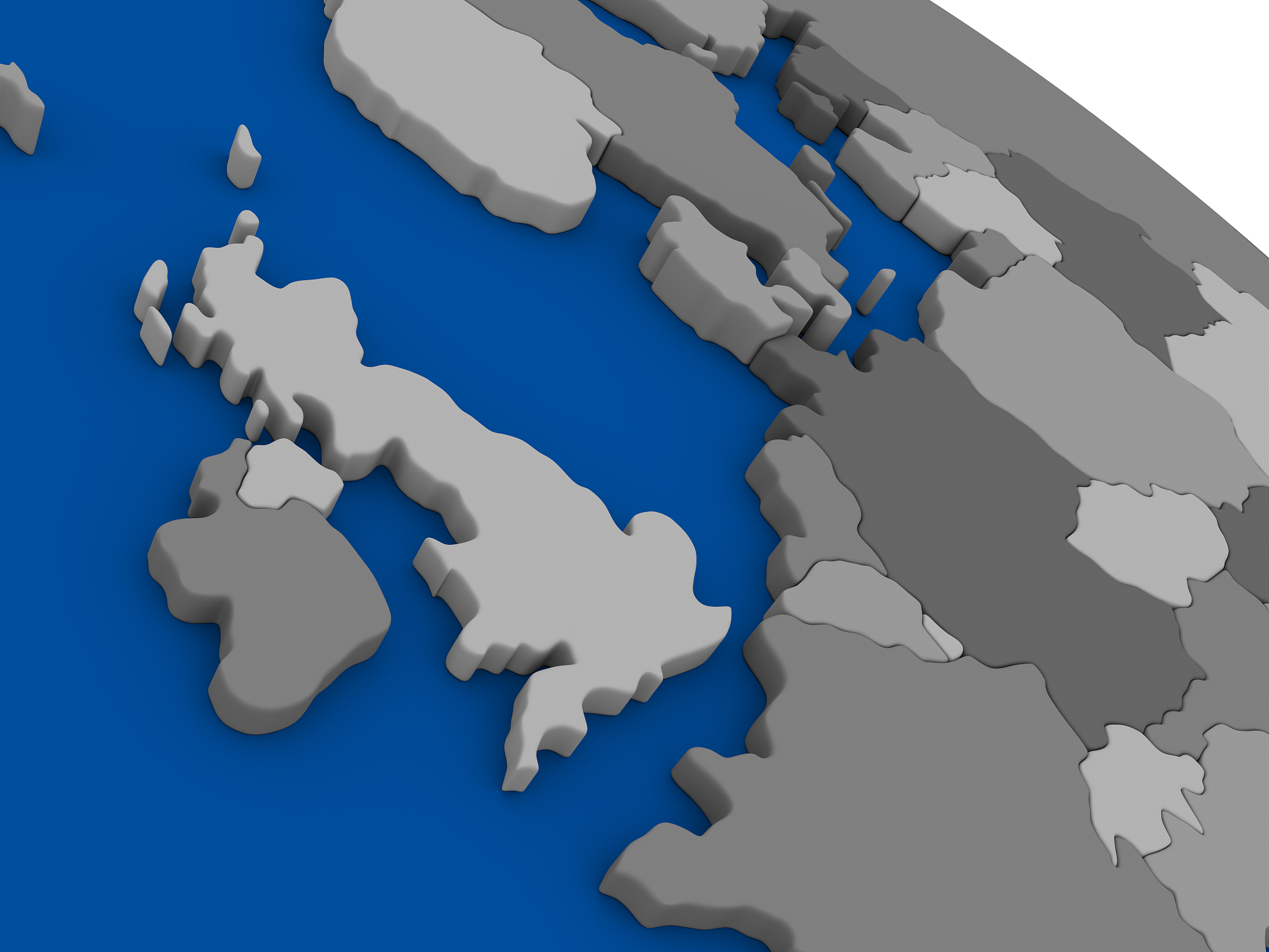 united kingdom on political map