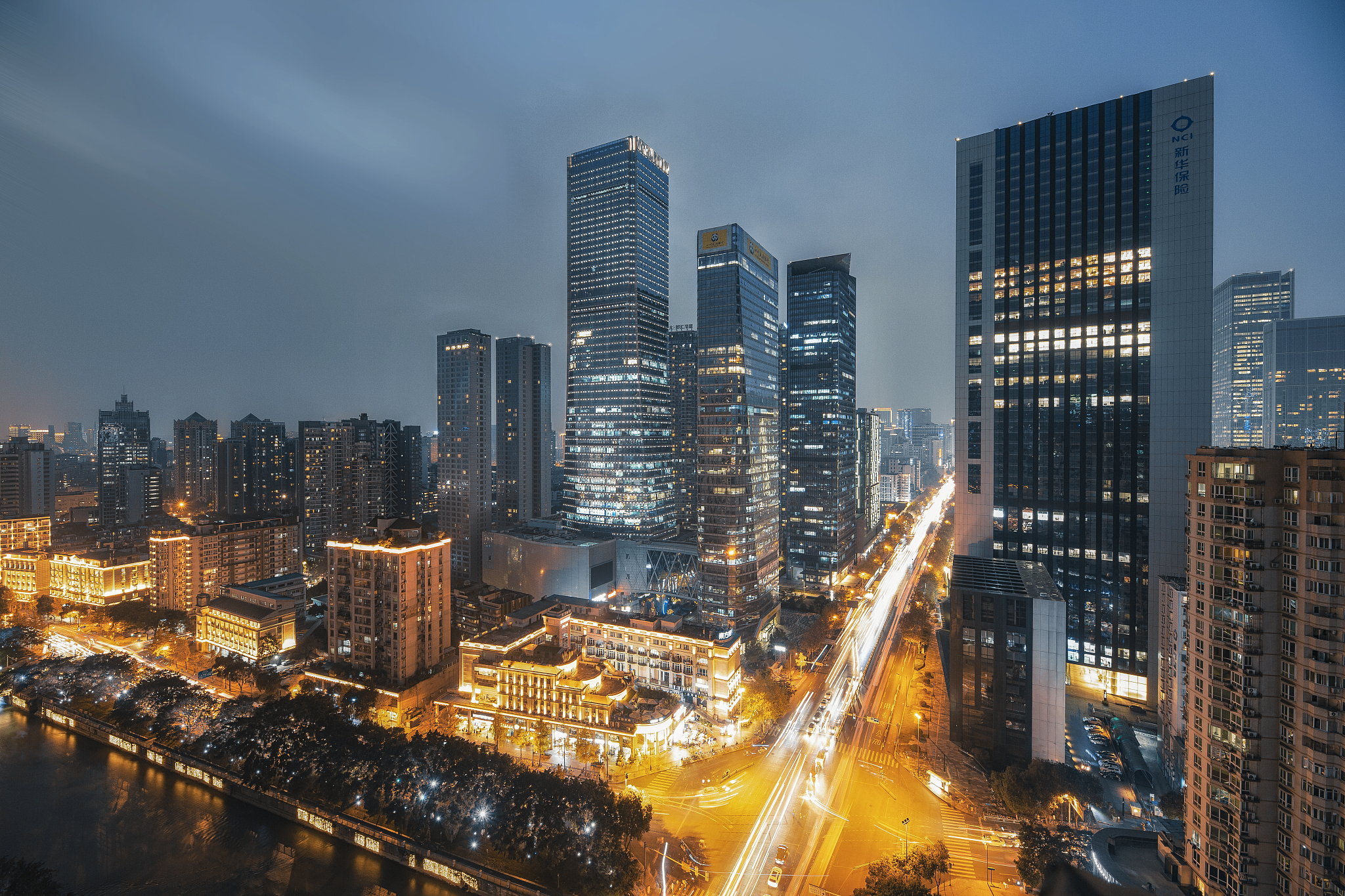 成都夜景