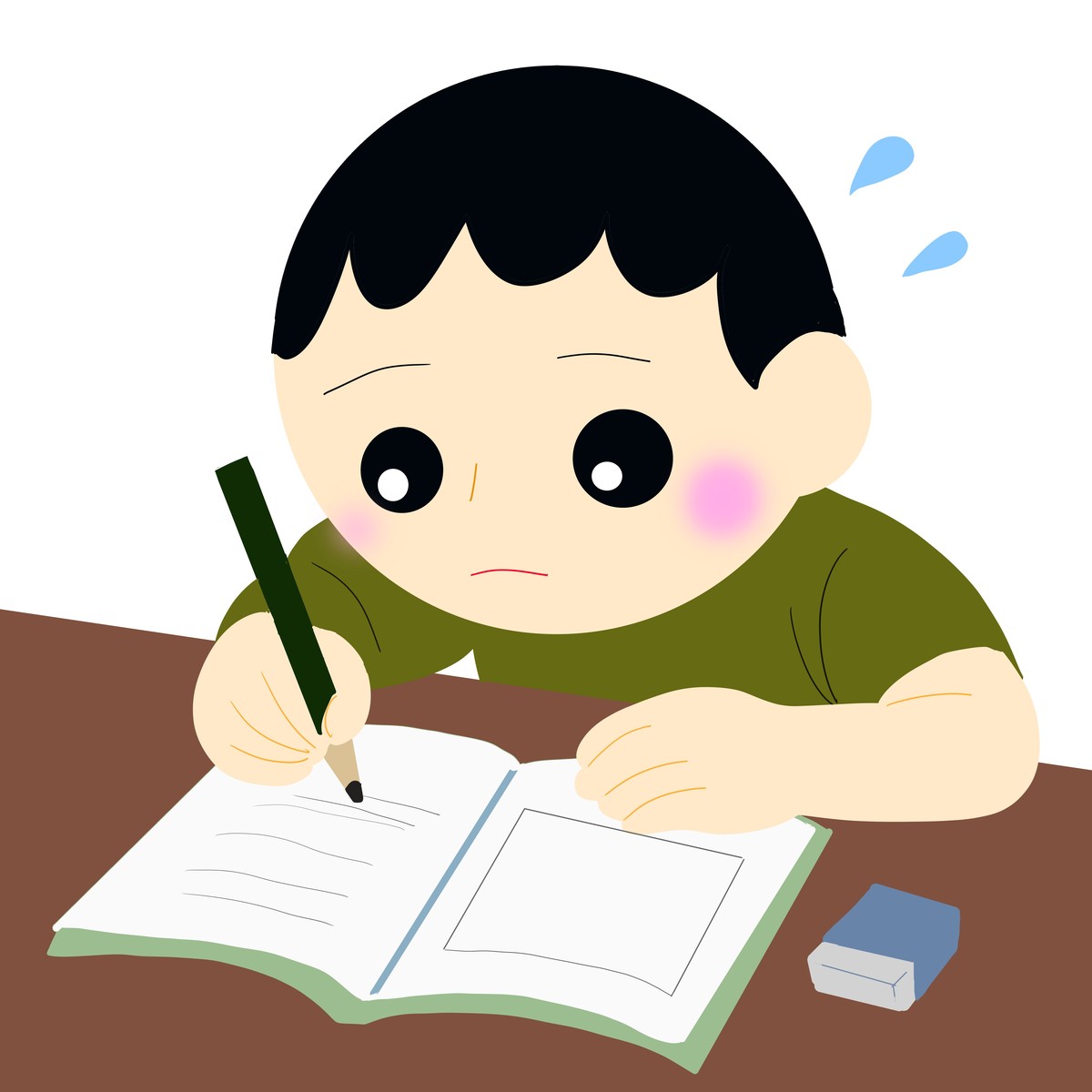 孩子写完作业就看电视？如何培养孩子自我检查的习惯