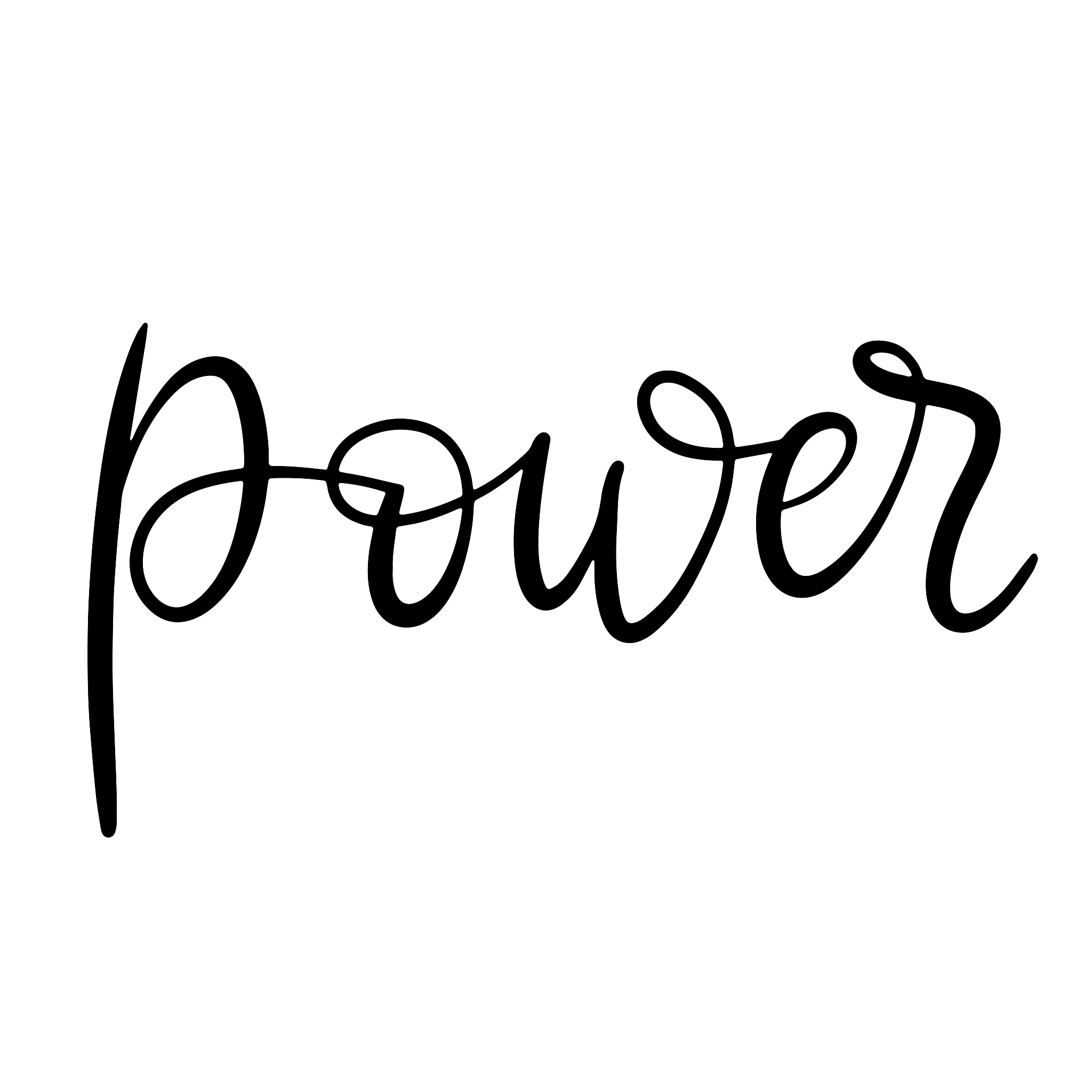 black and white lettering vector illustration