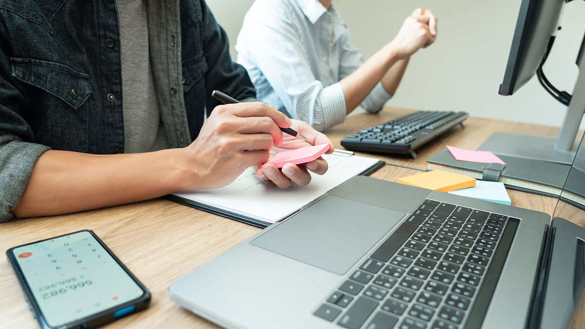 同义改写句子：编码员汇总审核与评估不一致内容