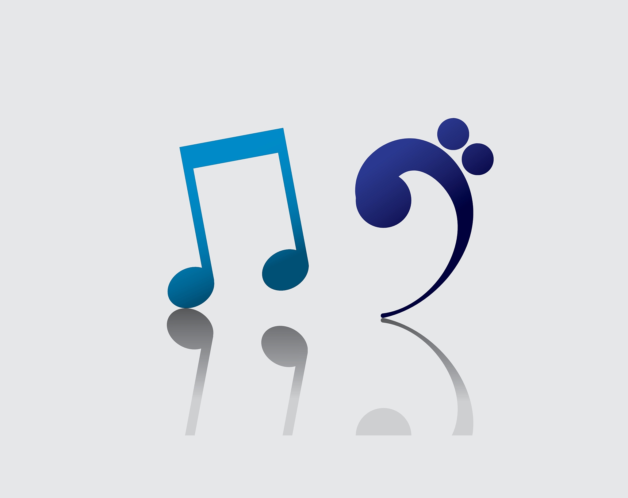 music notes sound art