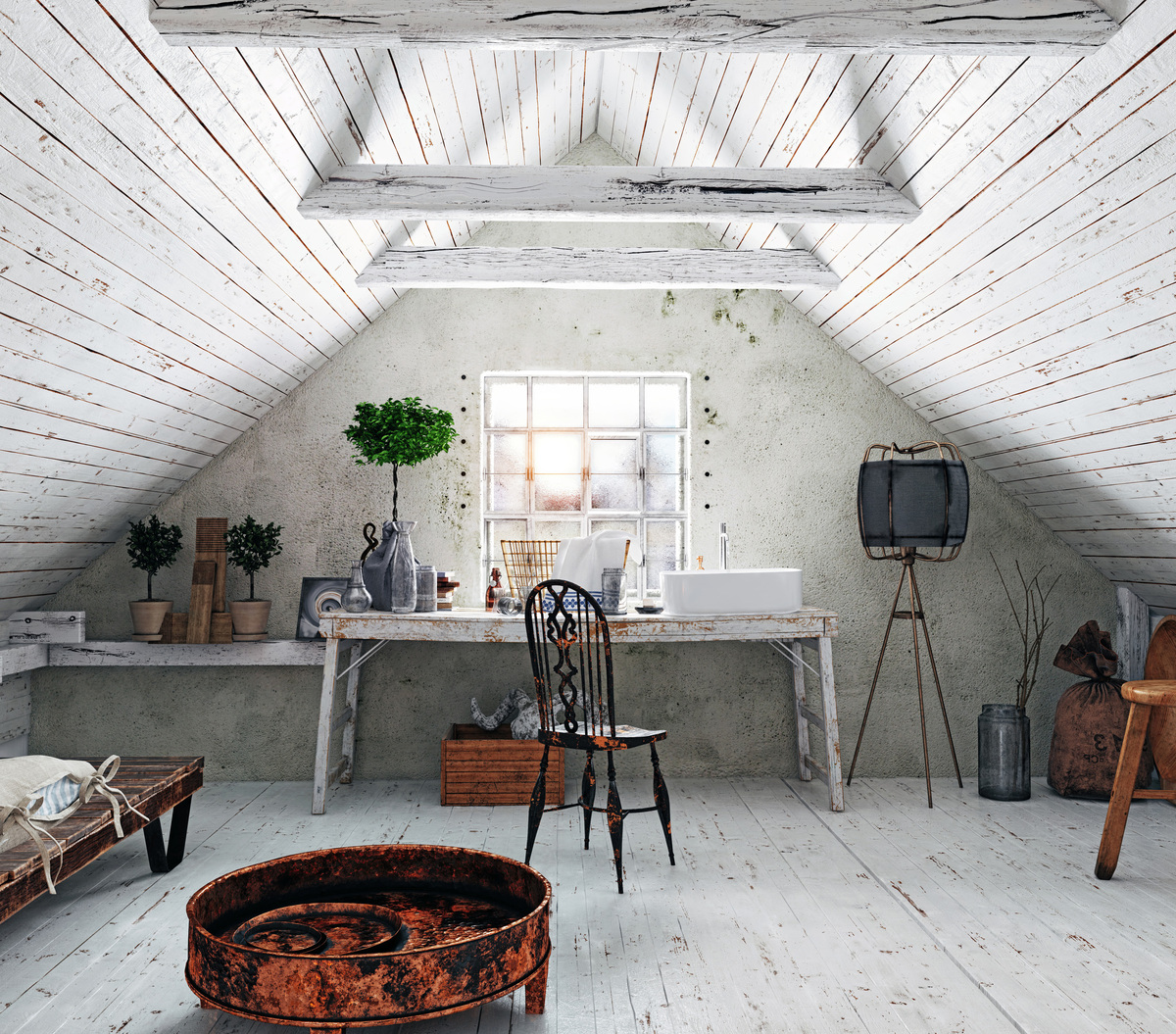 阁楼书房家具设计：市场分析、灵感、三视图与总结