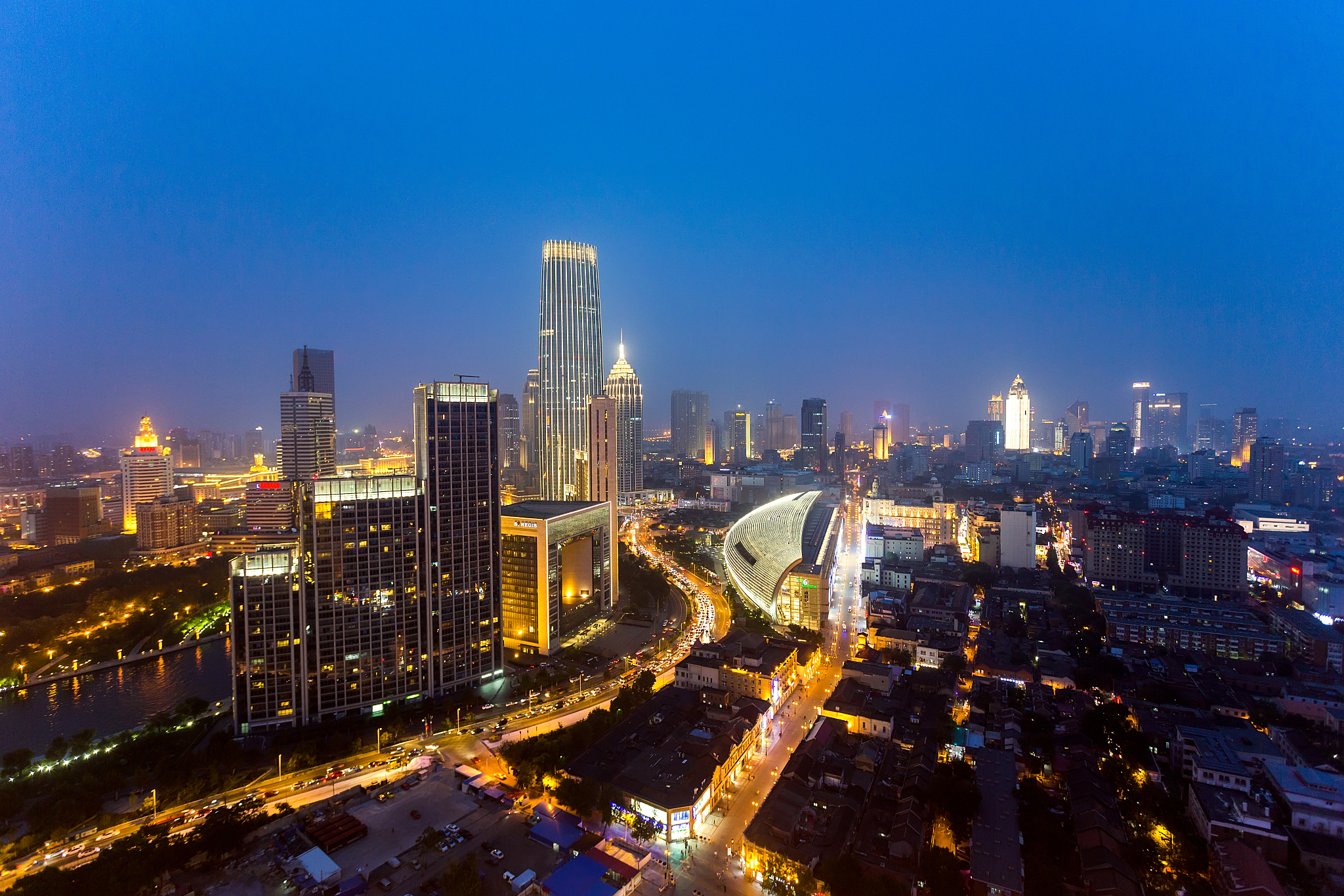 天津夜景