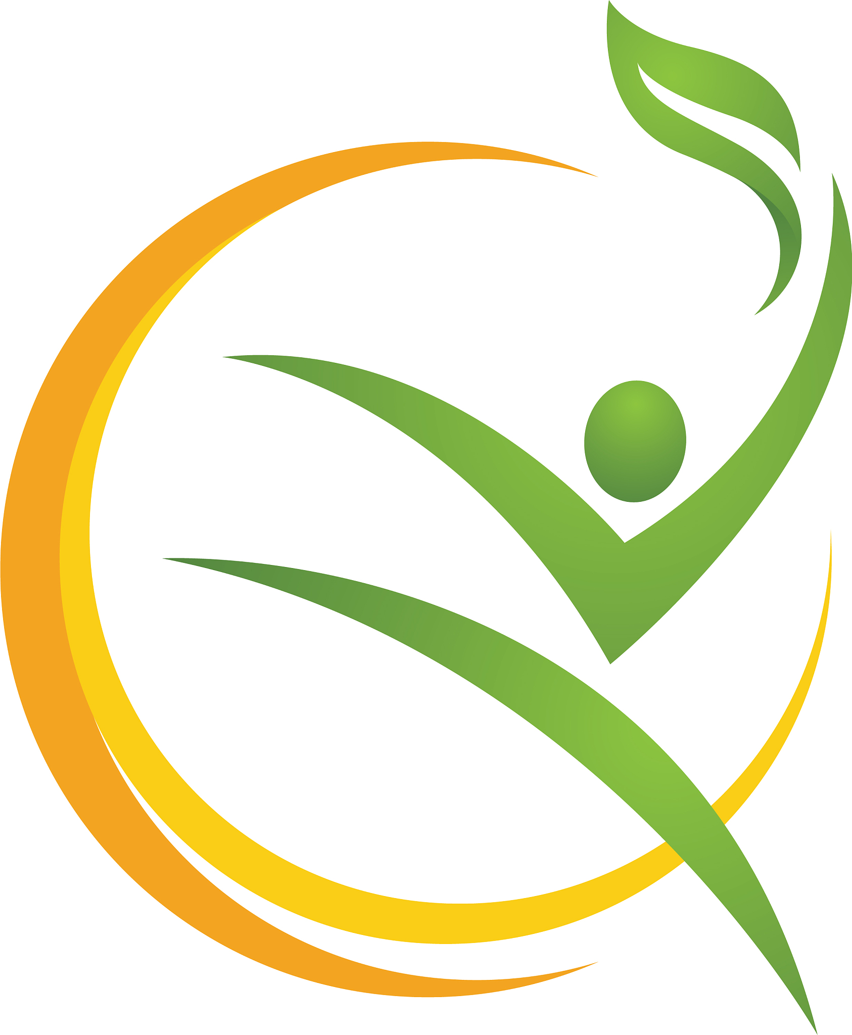 human character logo sign