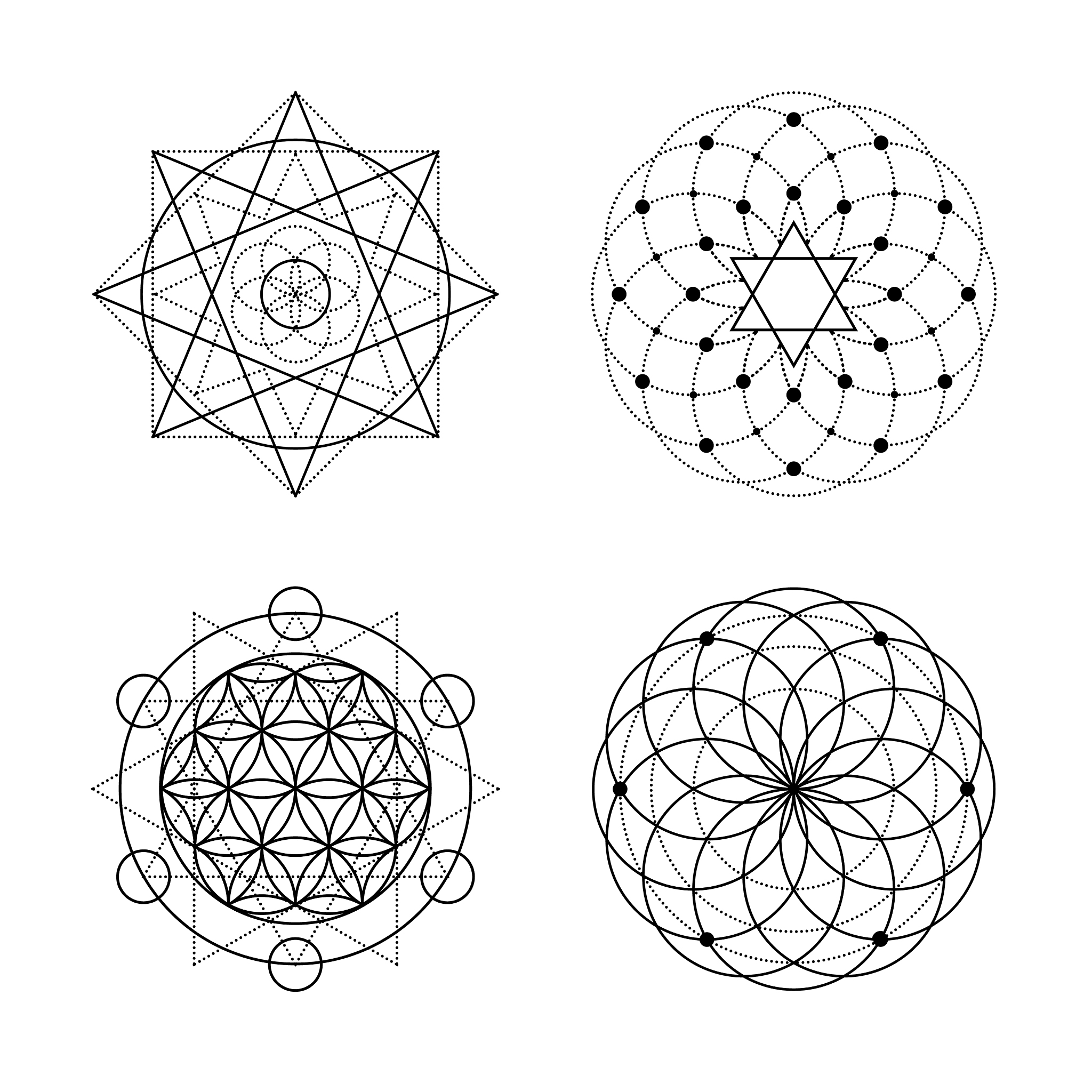sacred geometry set