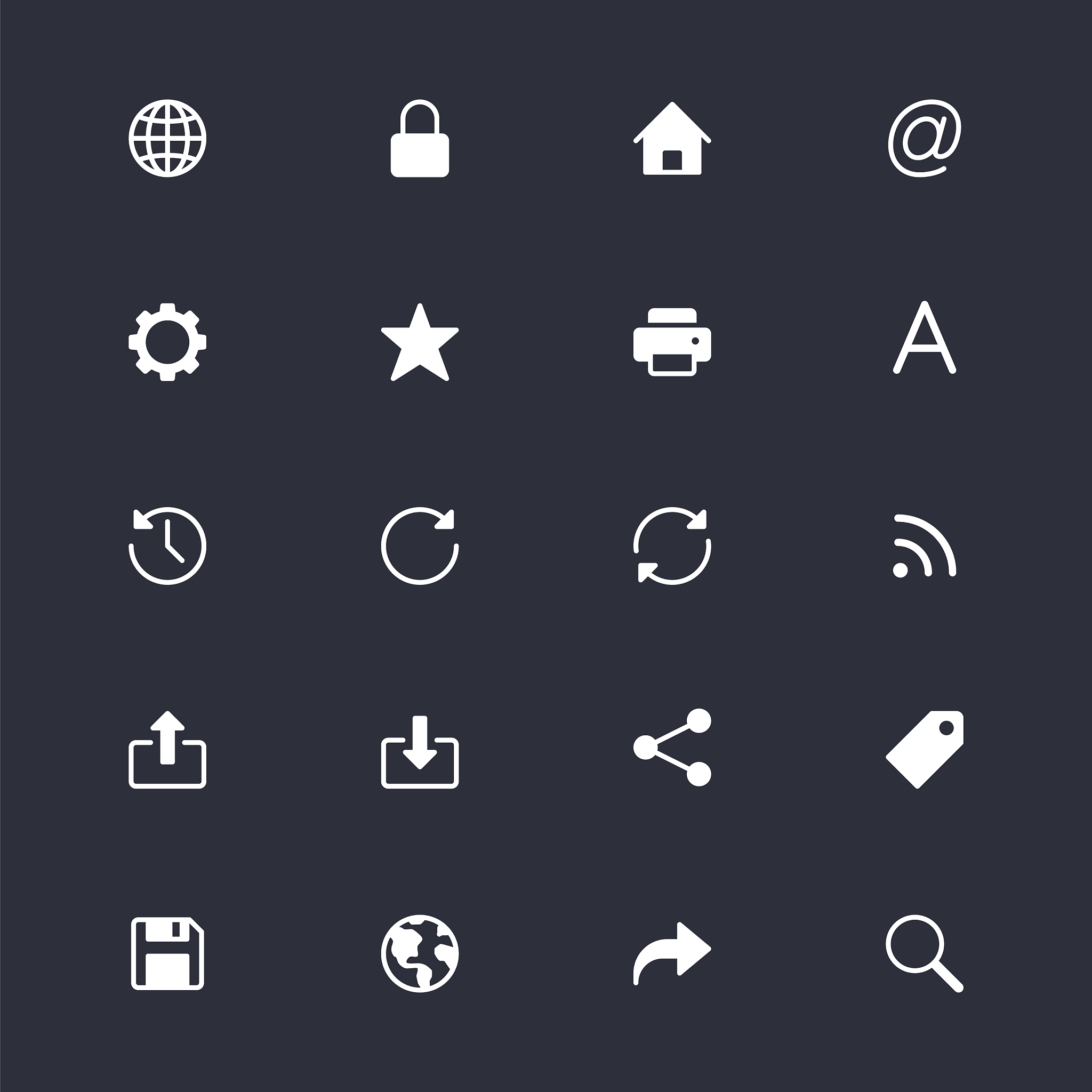 web simple icons