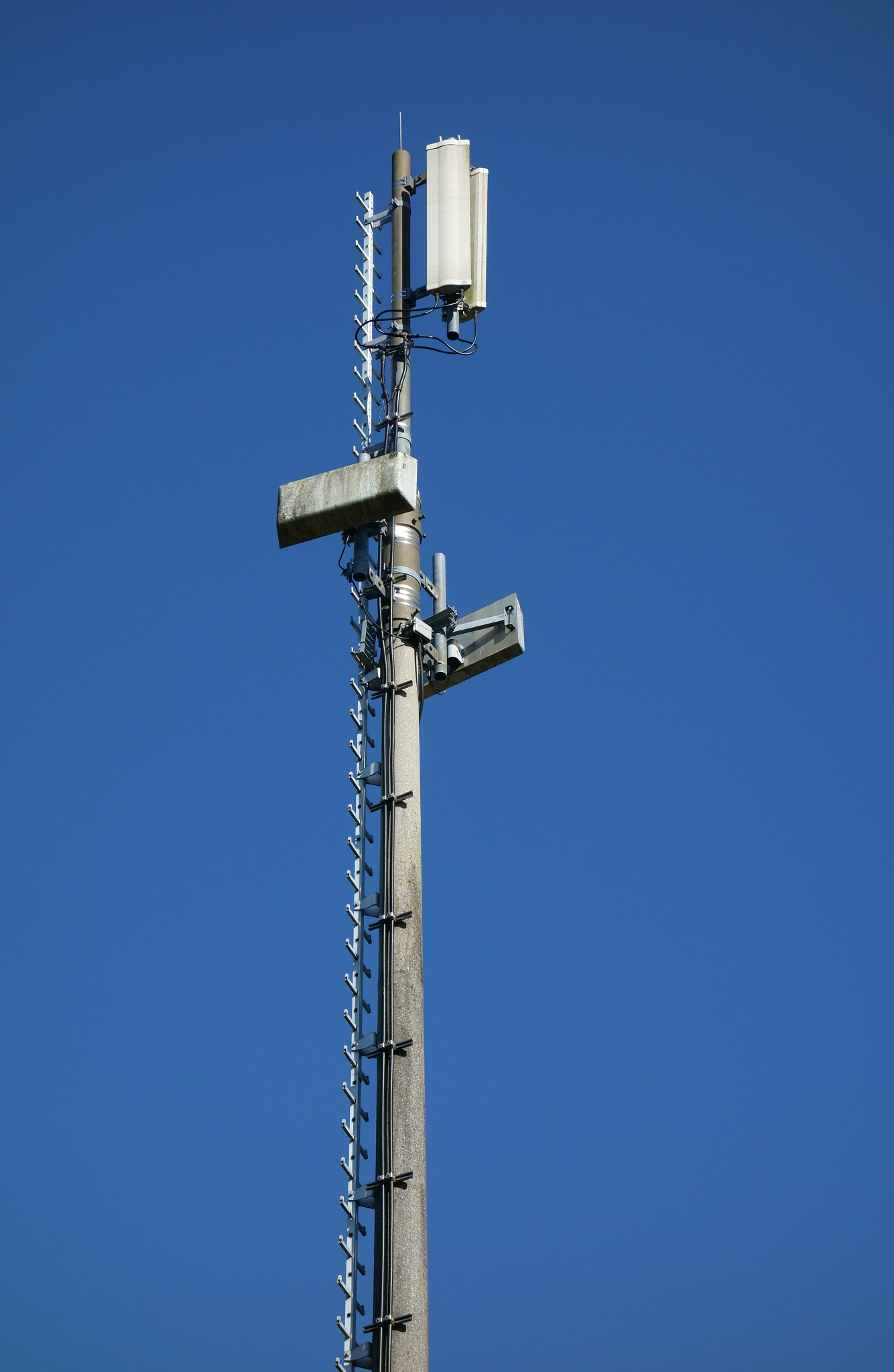 europe, germany, bavaria, view of cell phone communications towe
