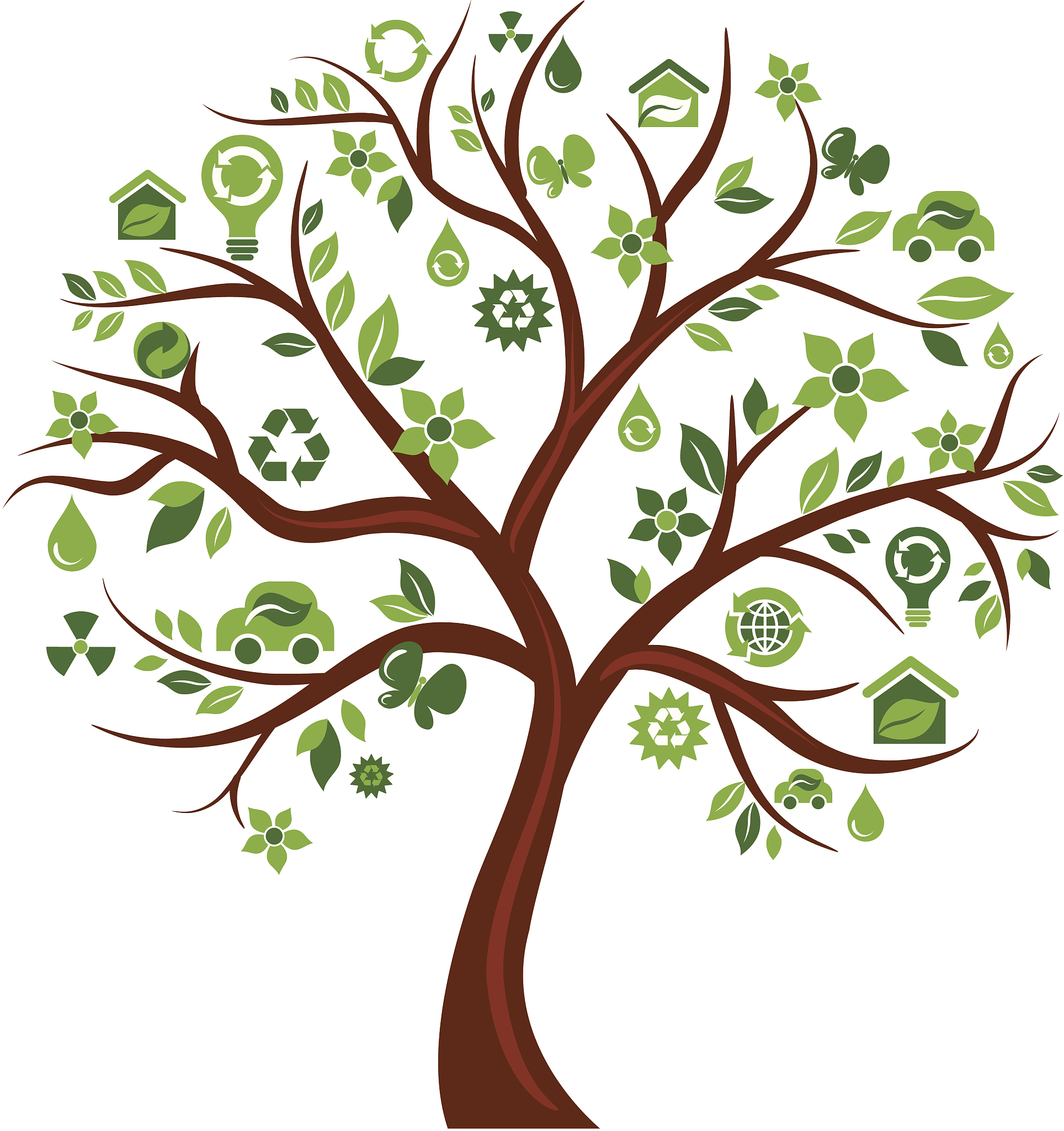 green tree