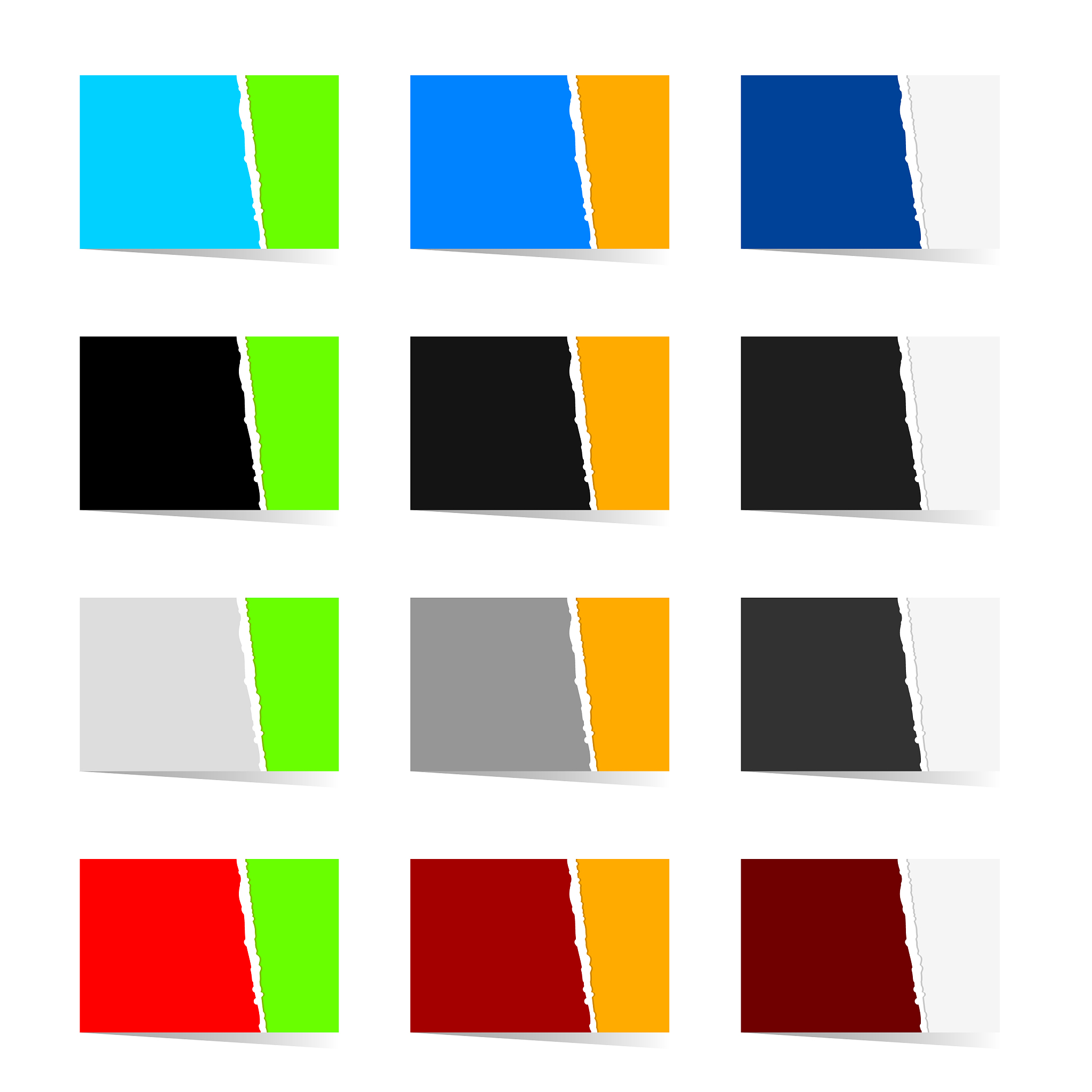 安全色有哪几种？各举一例。