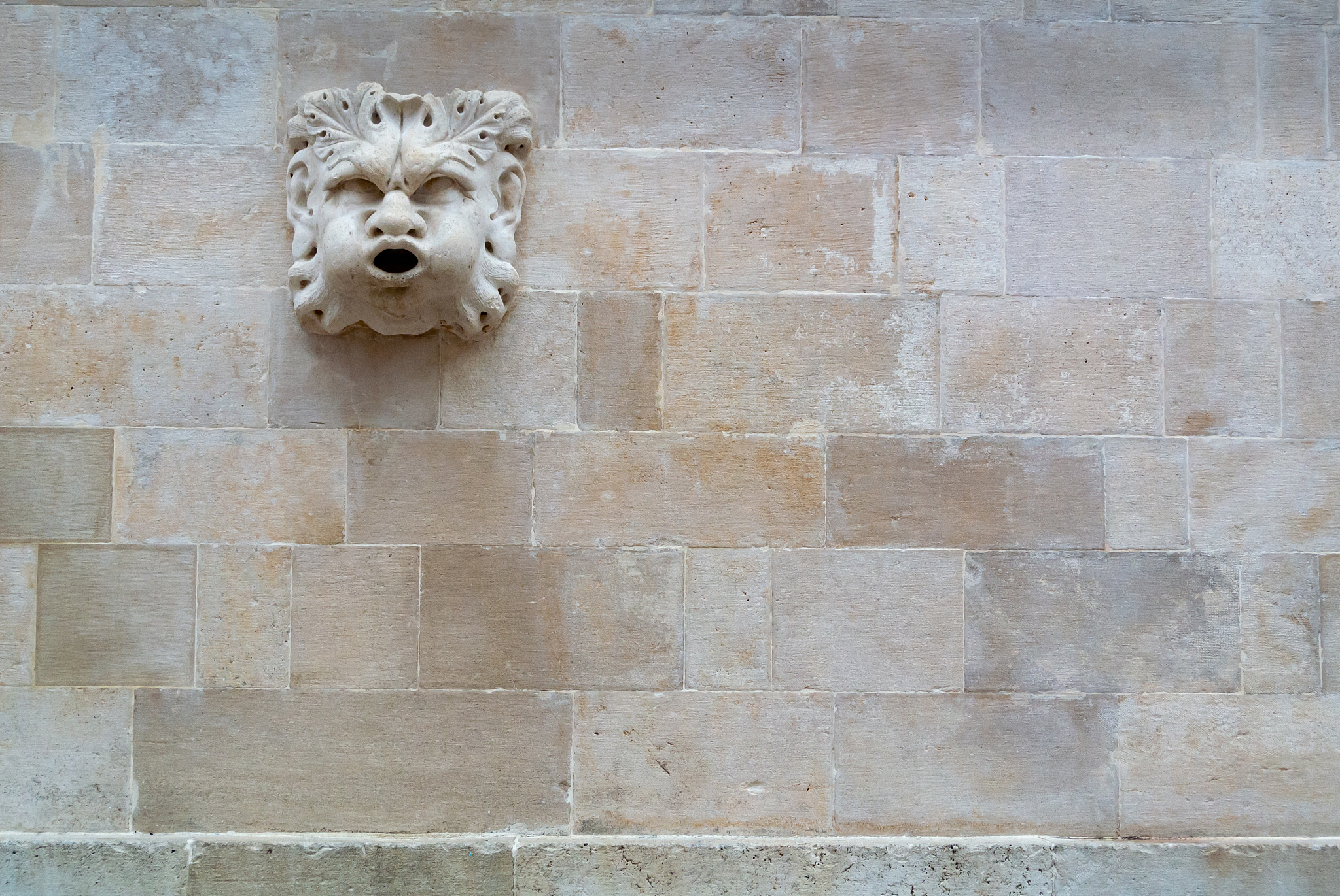 stone mask blowing from dubrovnik, croatia