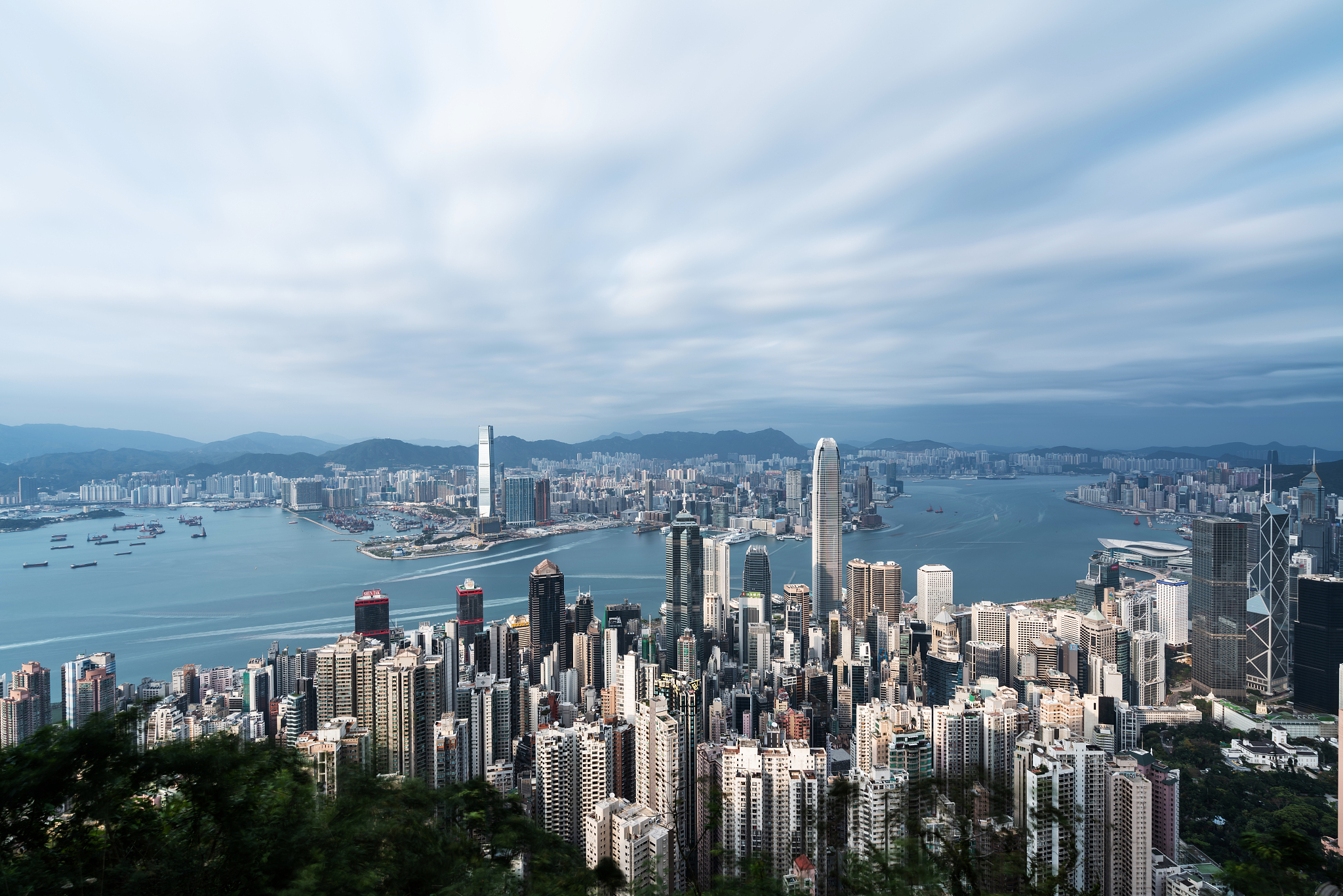 hongkong city skyline