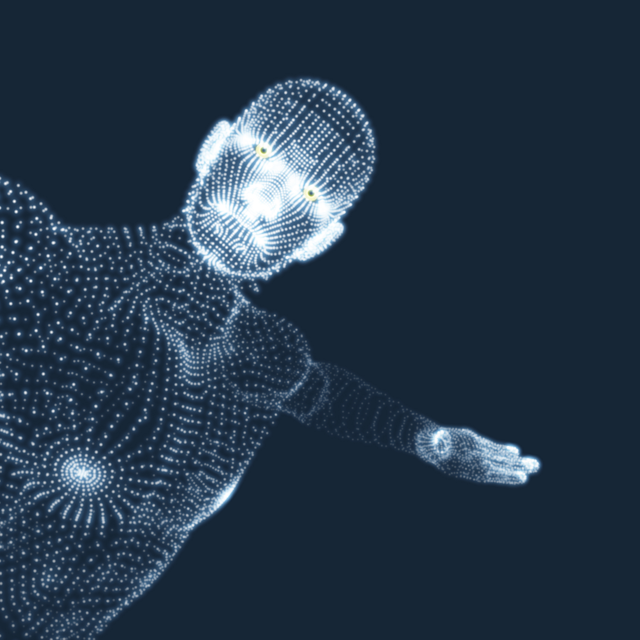 3d model of man human body design element