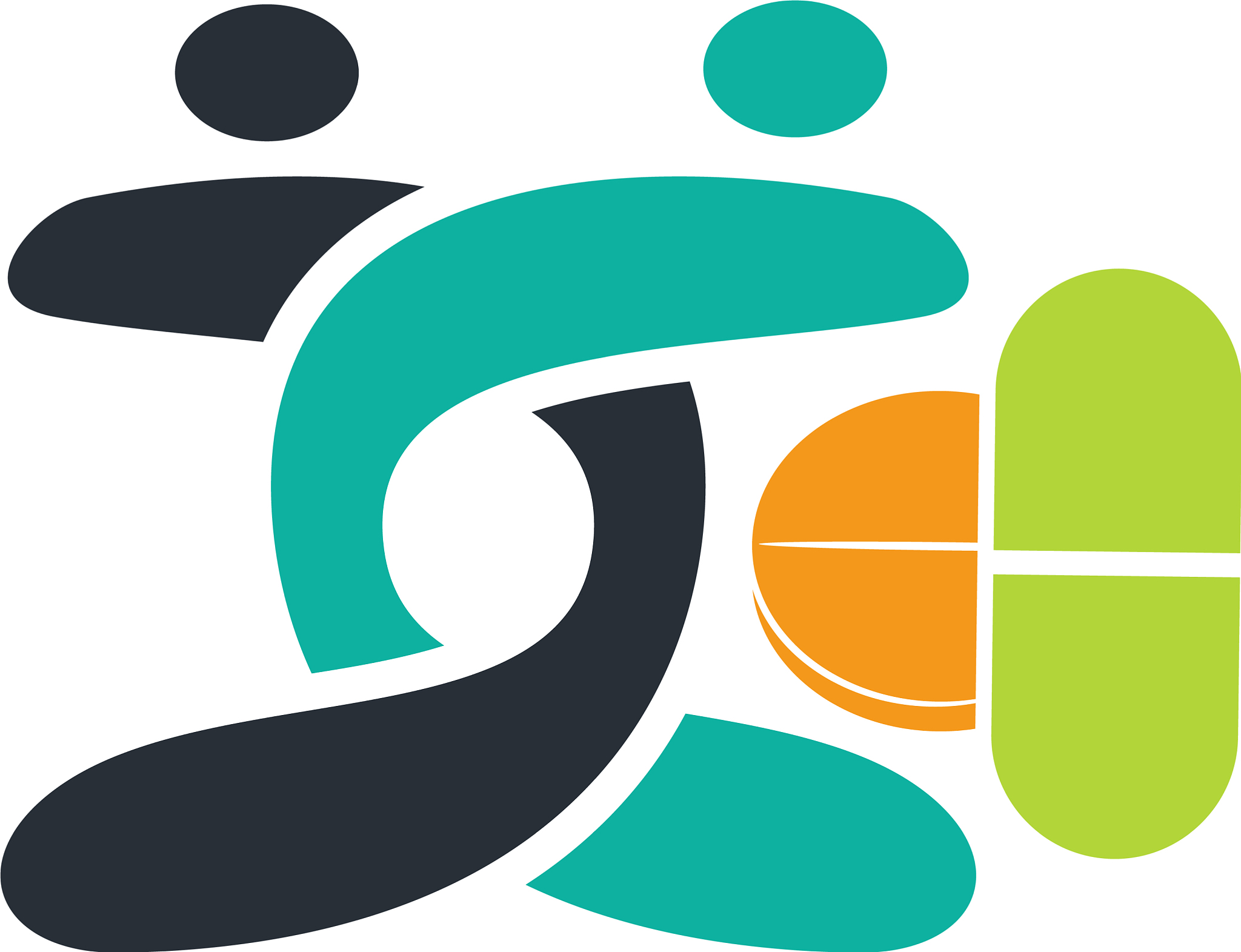 commitment teamwork together business logo