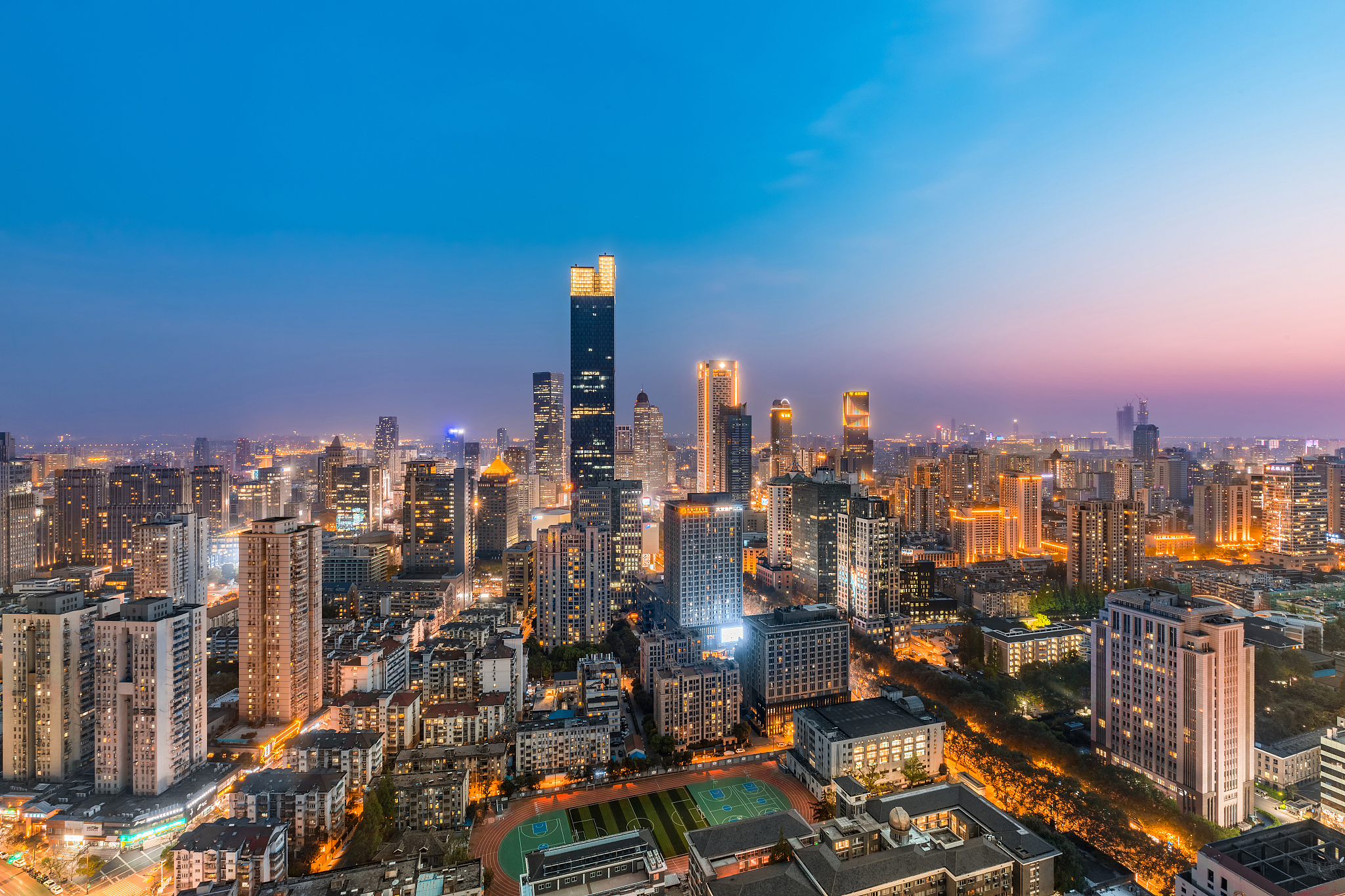 新街口夜景
