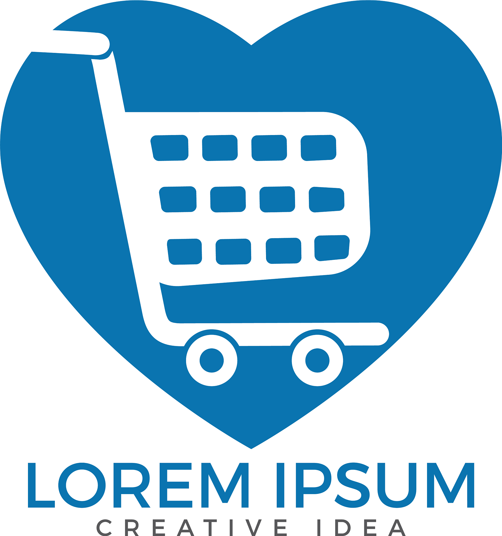 shopping logo design