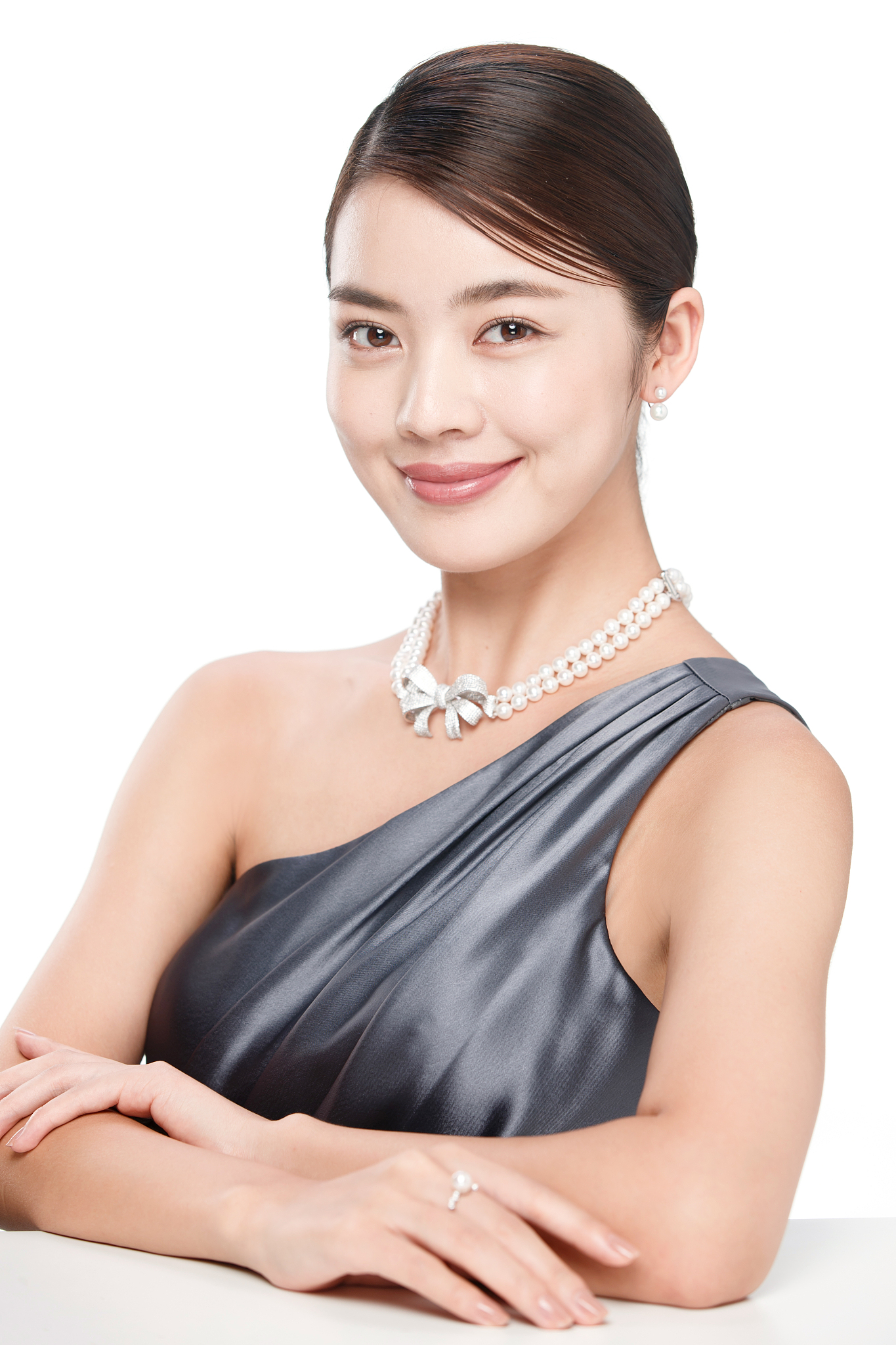 优雅女士肖像