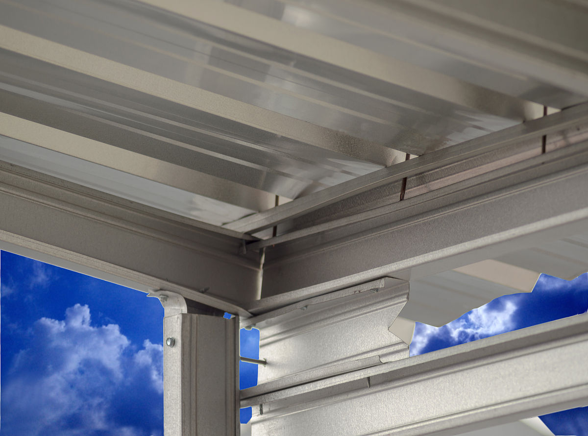 隐藏式暗扣彩钢板安装：无需打螺丝，美观高效