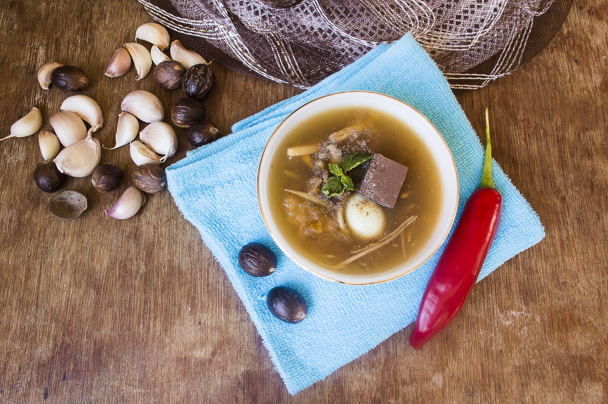 fish maw soup, chinese food