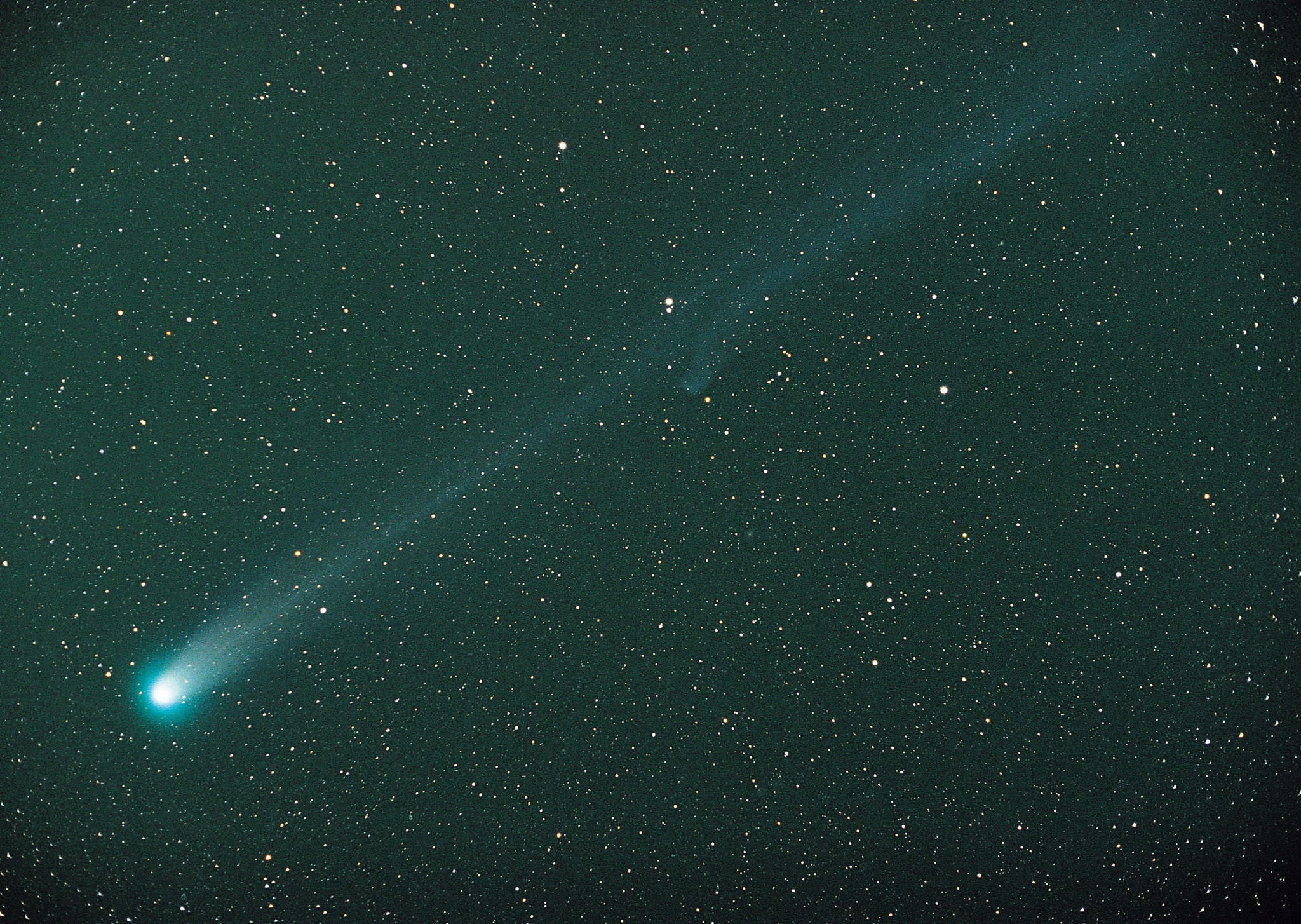 hyakutake comet and the big dipper