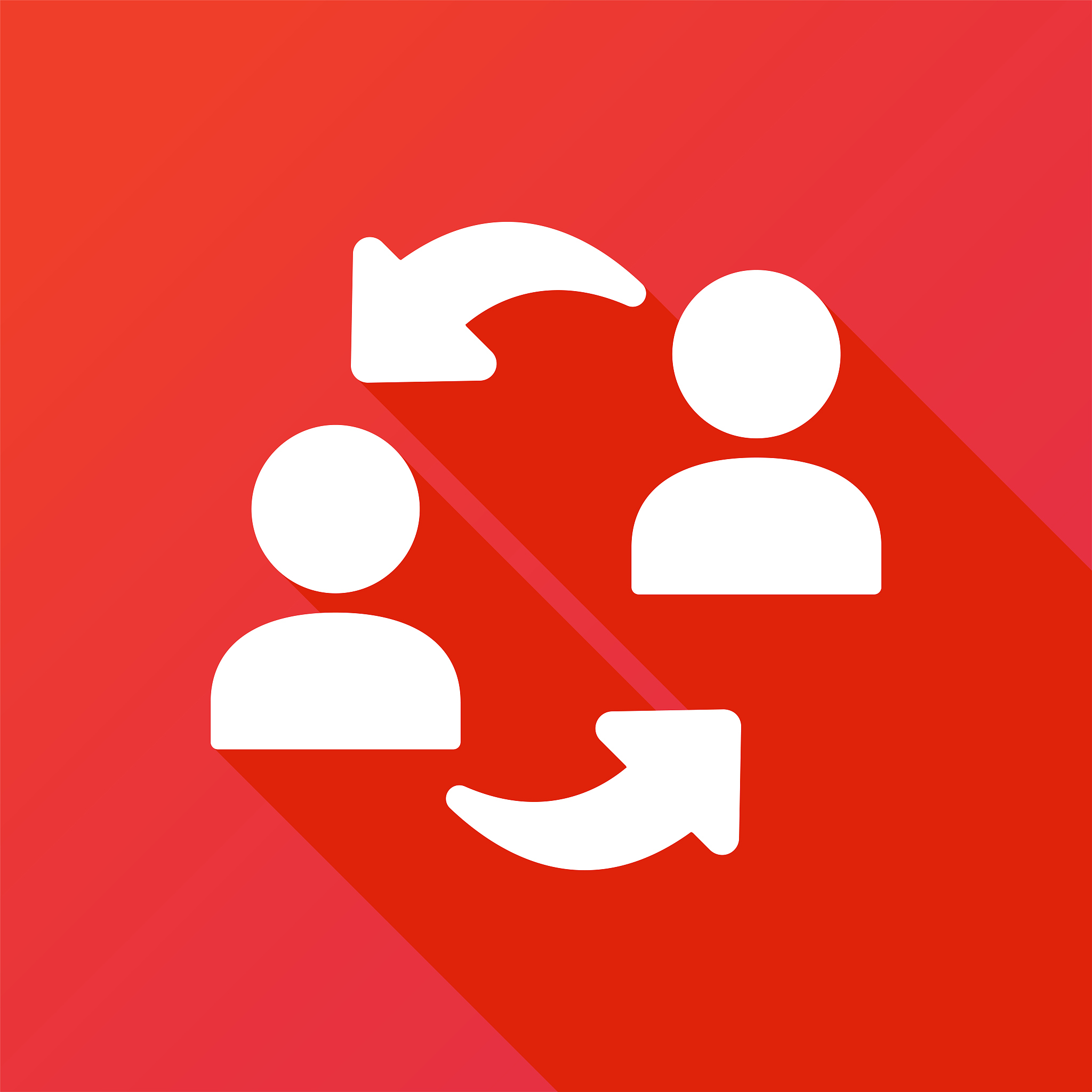 exchange, arrows icon. replacement, worker, arrow, business icon