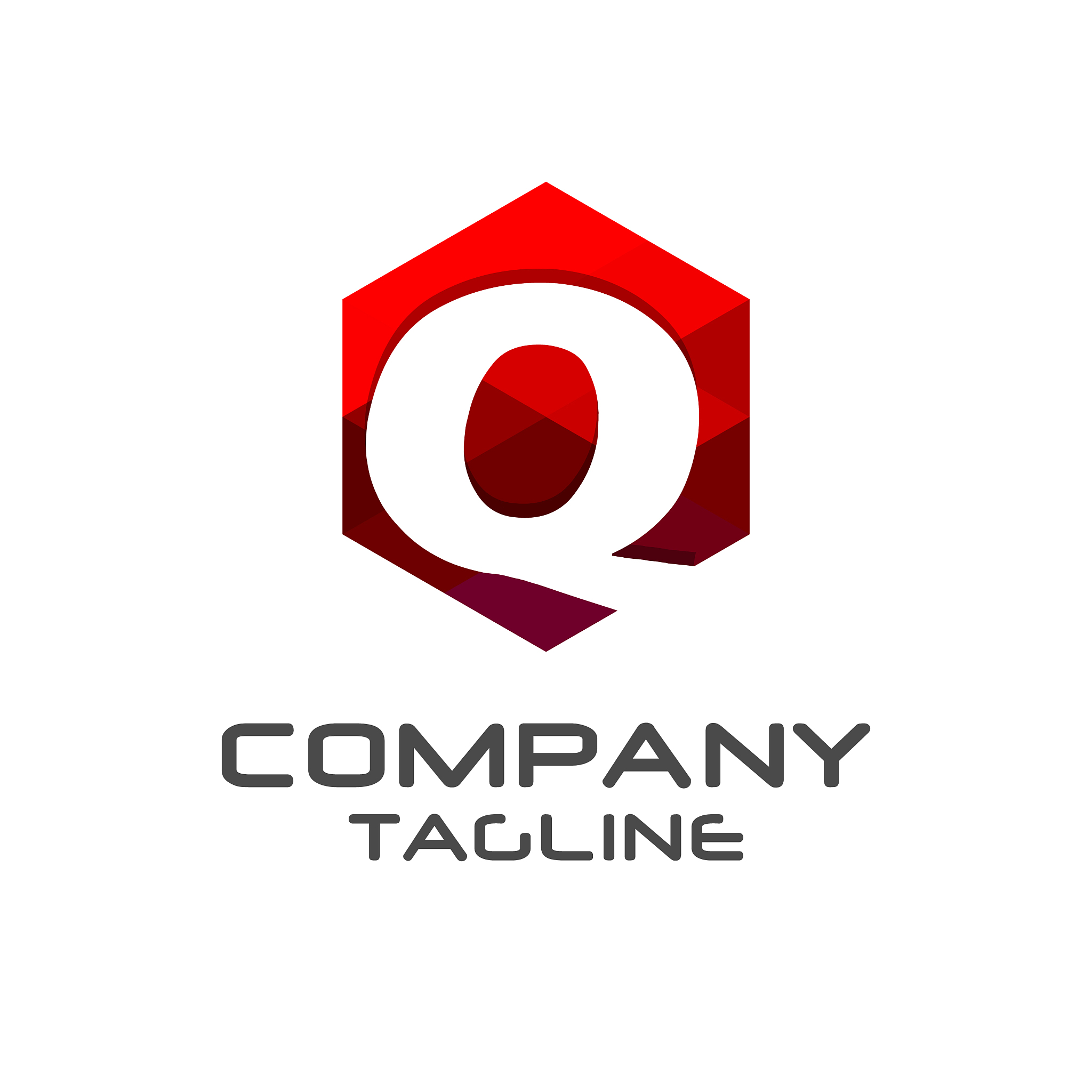 alphabetical logo design with creative typography