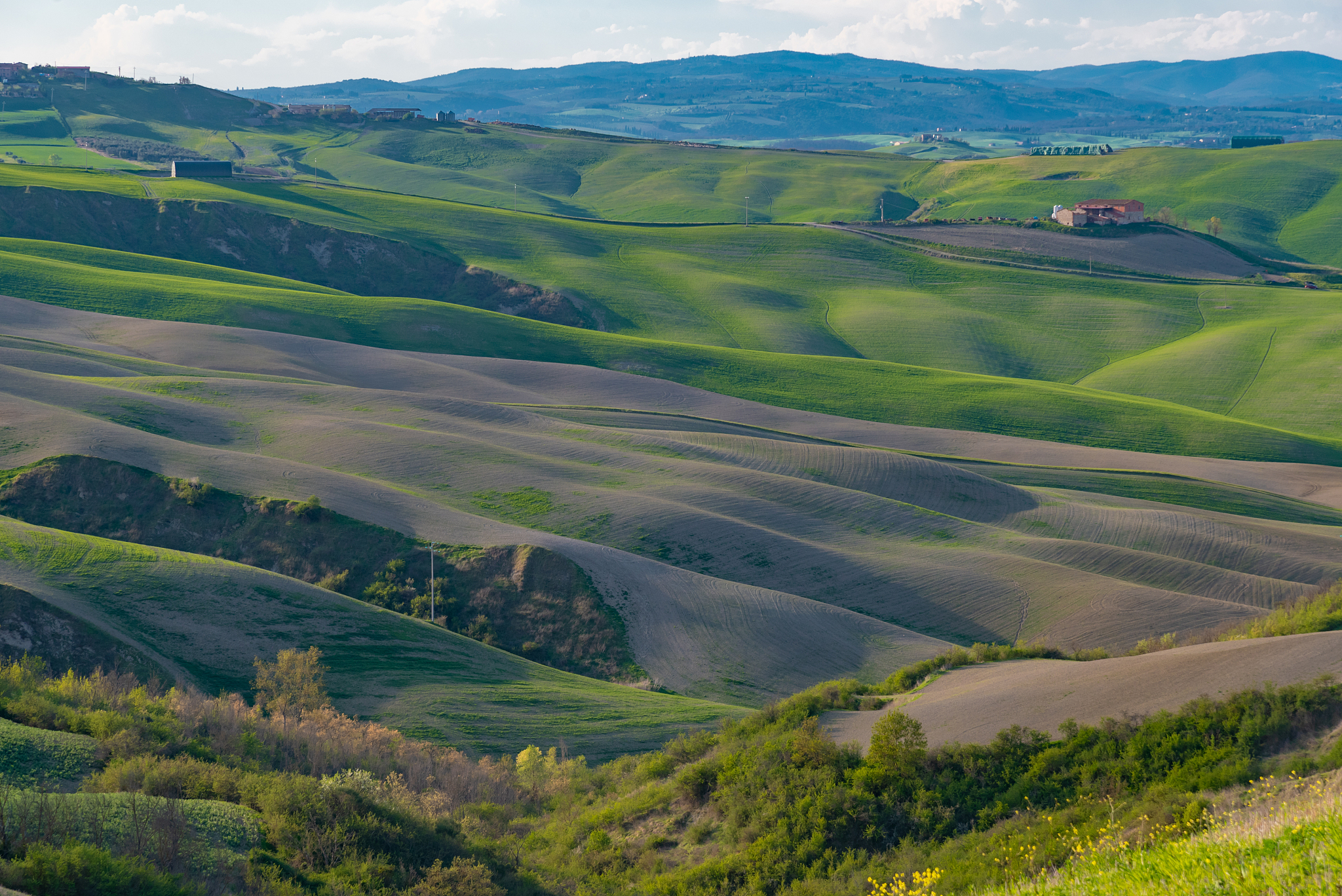 high angle view of landscape