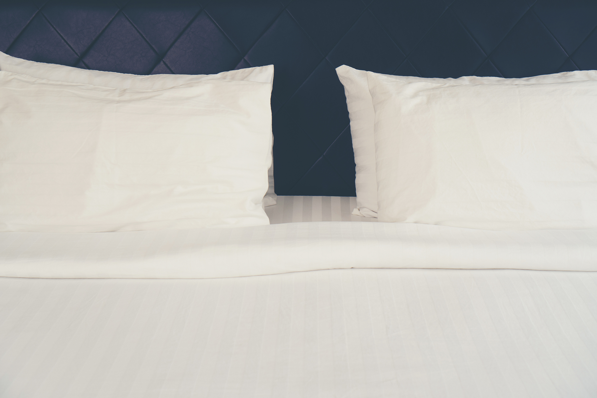 the pillows and beds are clean and beautiful.