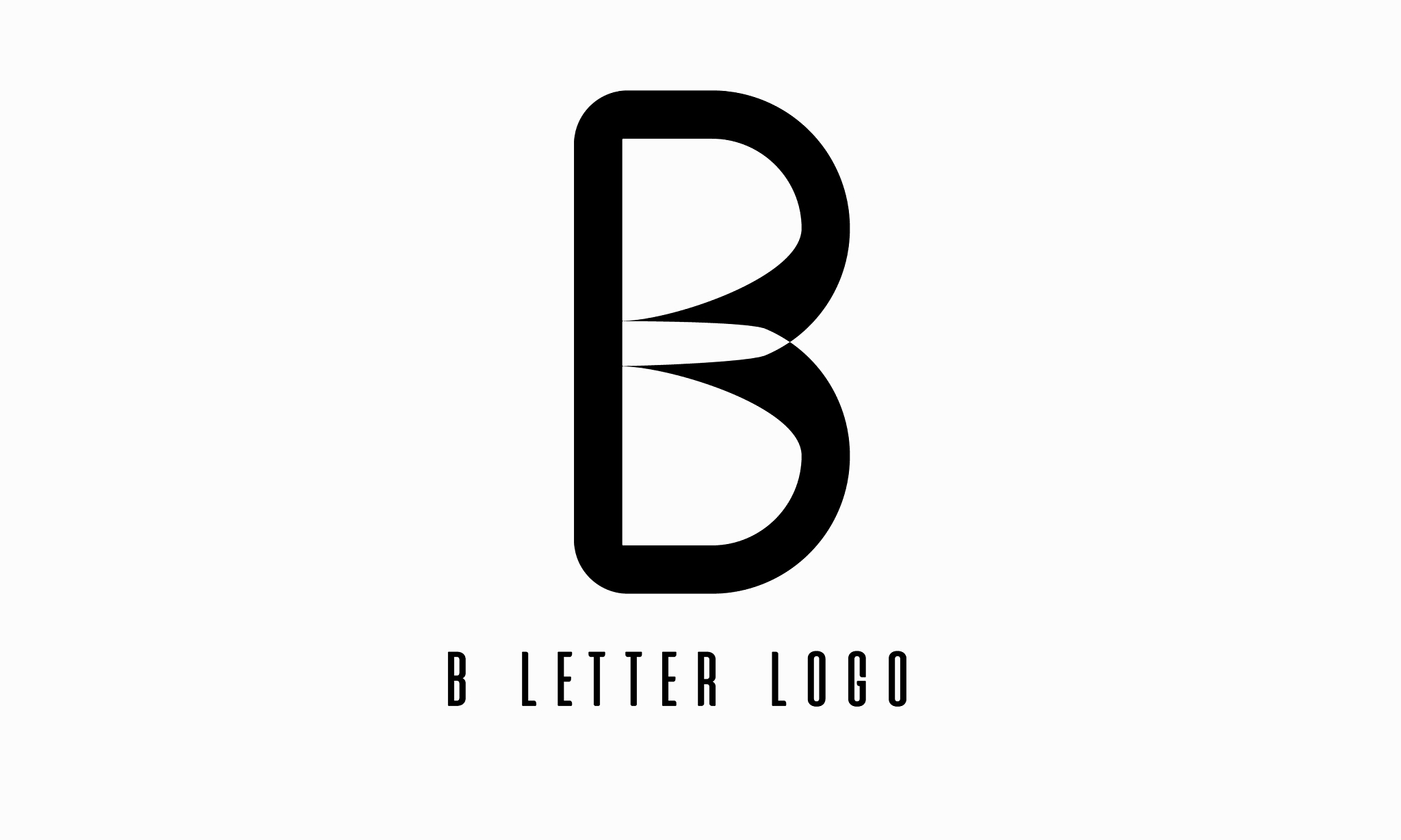 b letter logo
