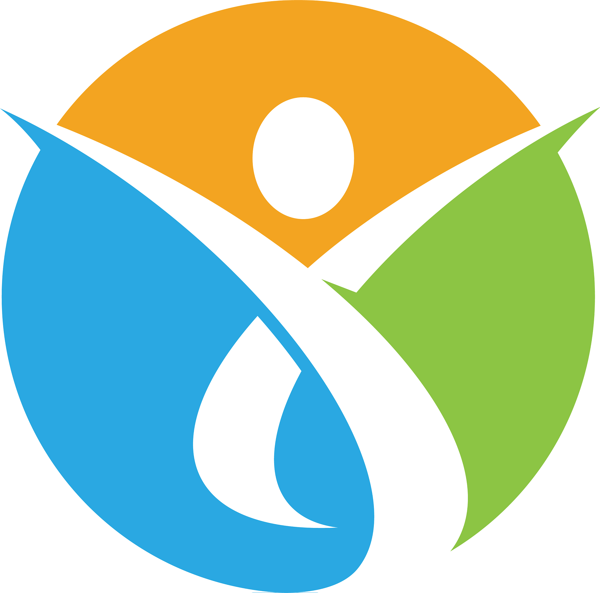 human character logo sign