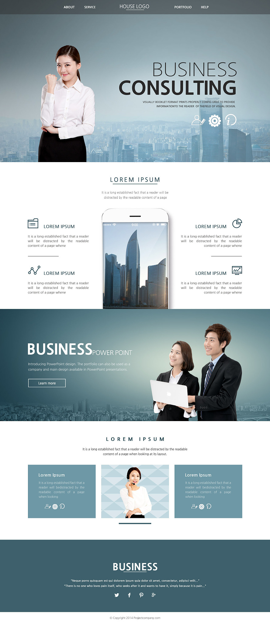web template