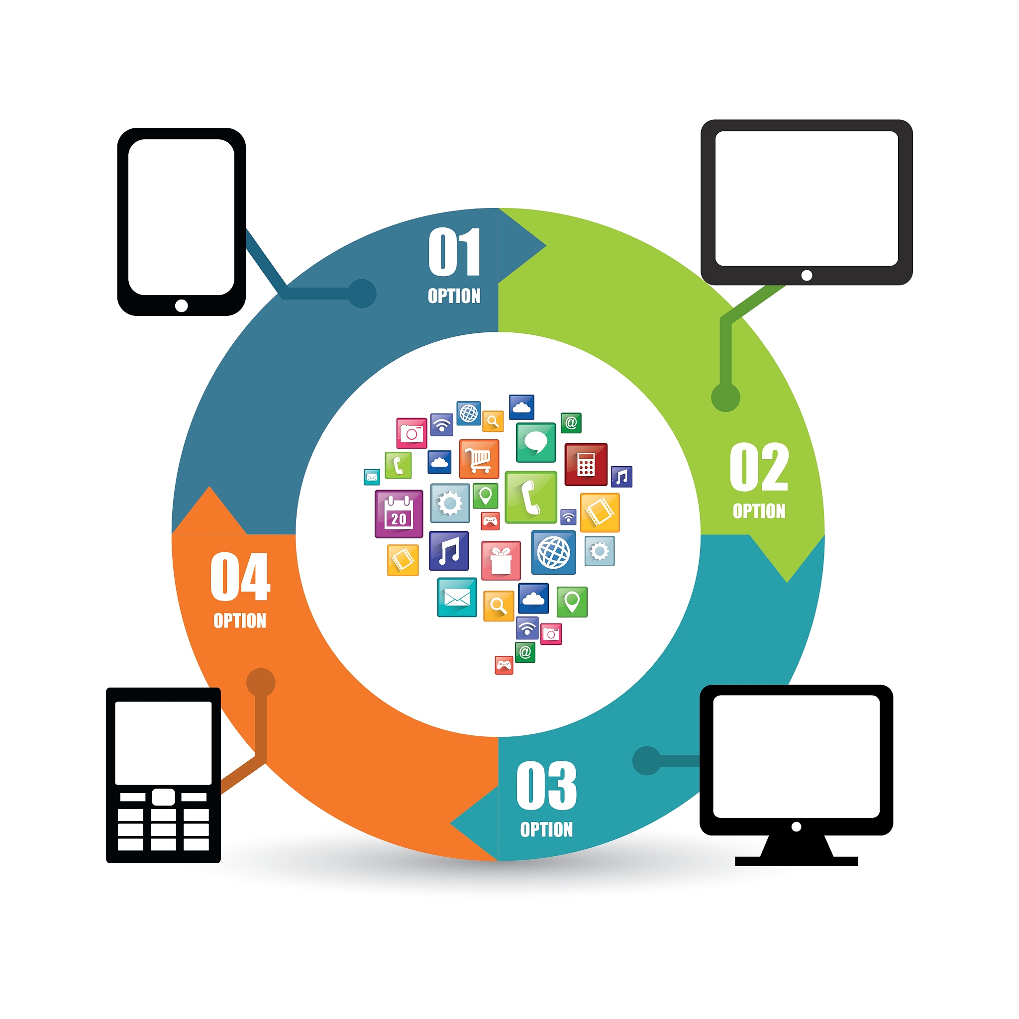 gadgets mobile apps design