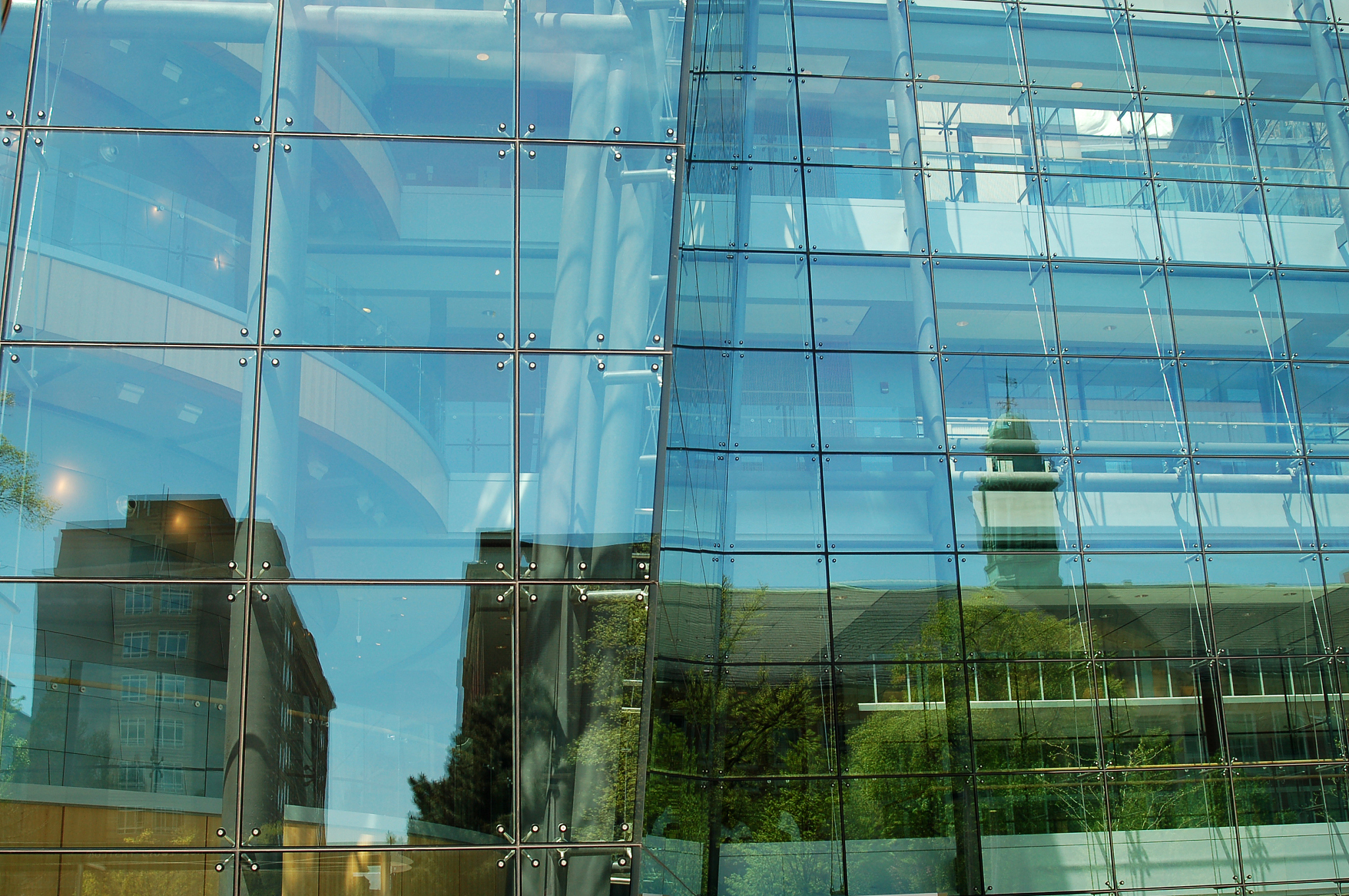 glass building