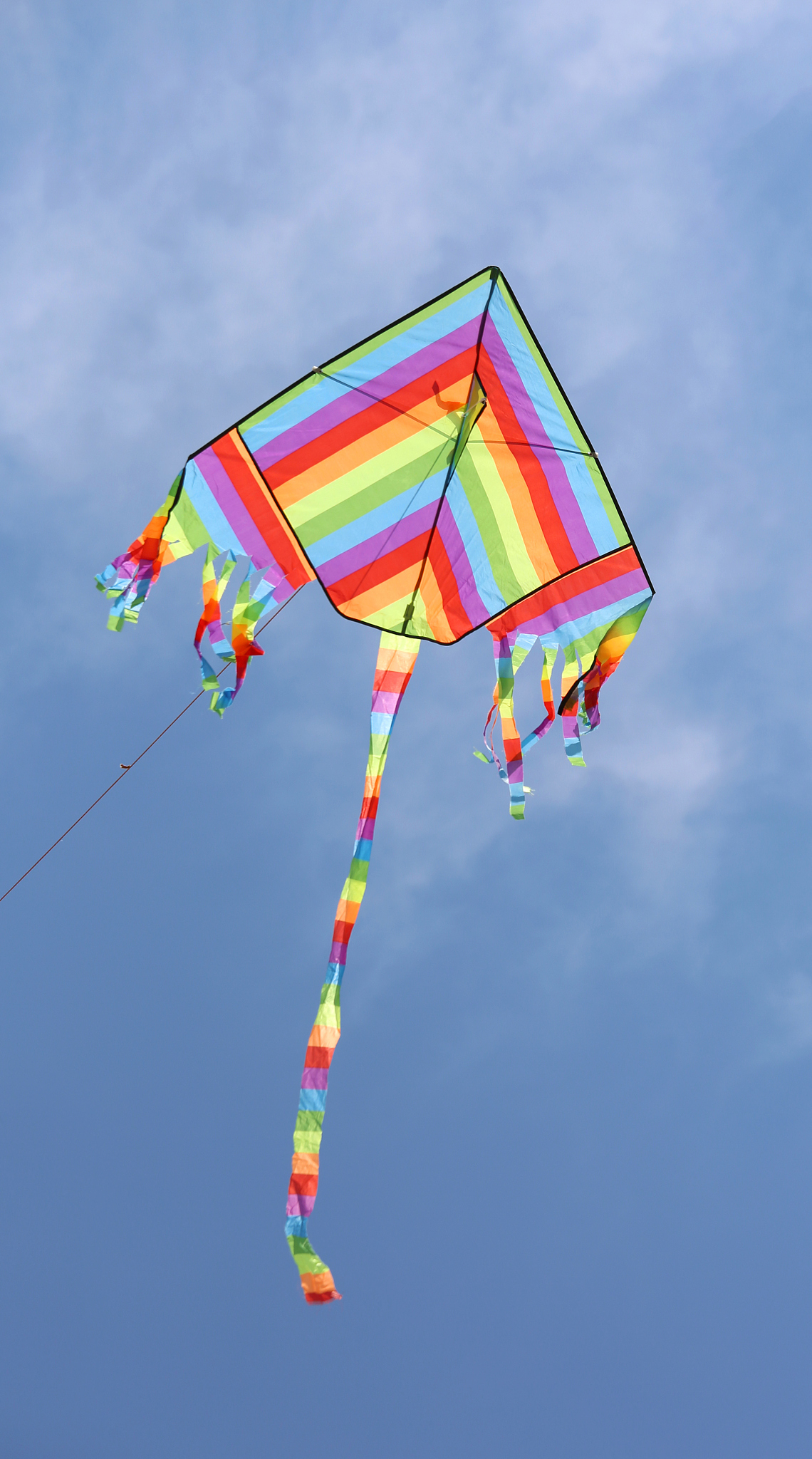 colourful kite on the sky