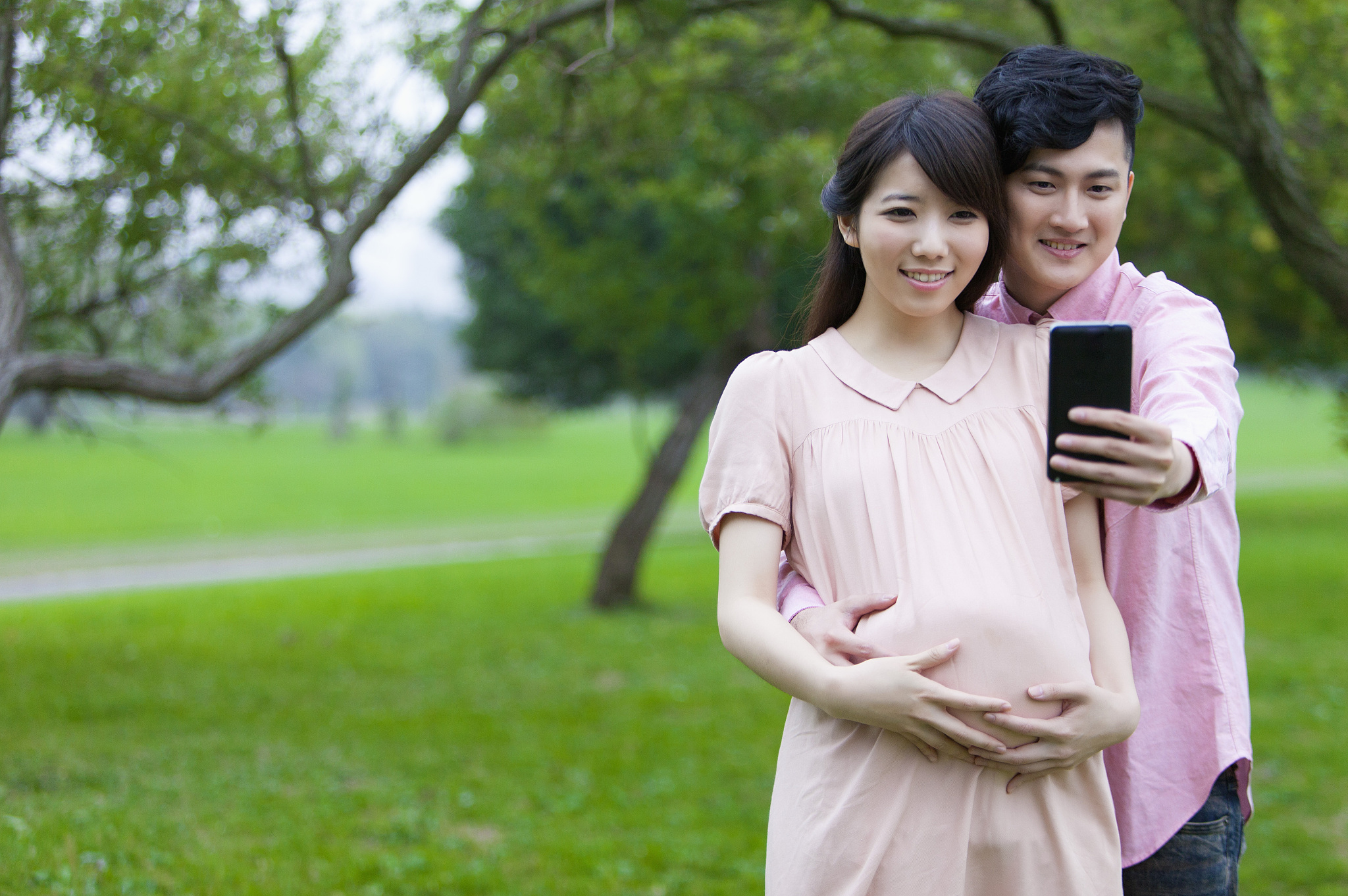 夫妻,孕妇,亚洲,台湾,台北,