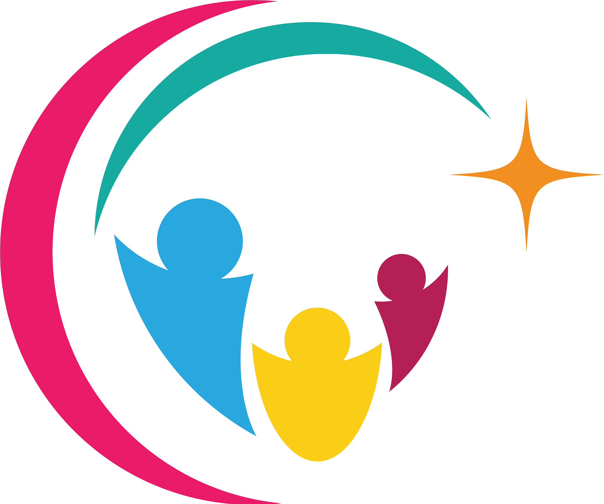 community care logo template icon