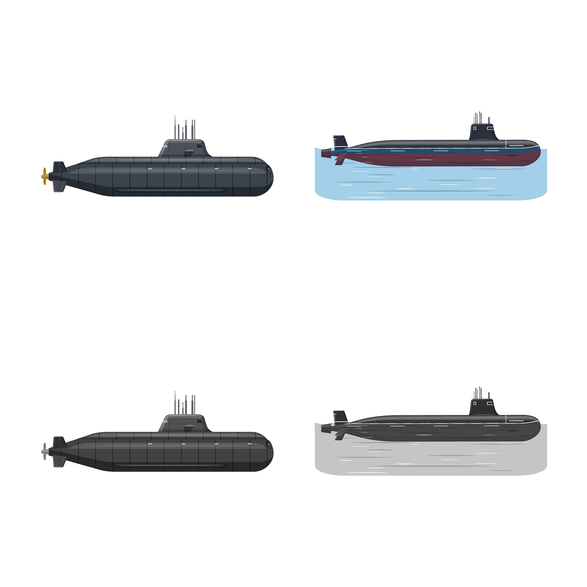 design war and ship symbol collection