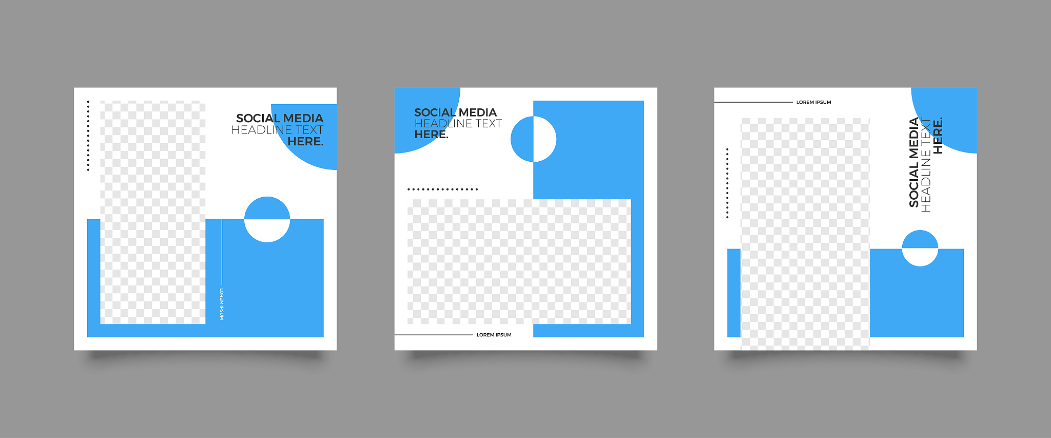 fashion social media post template