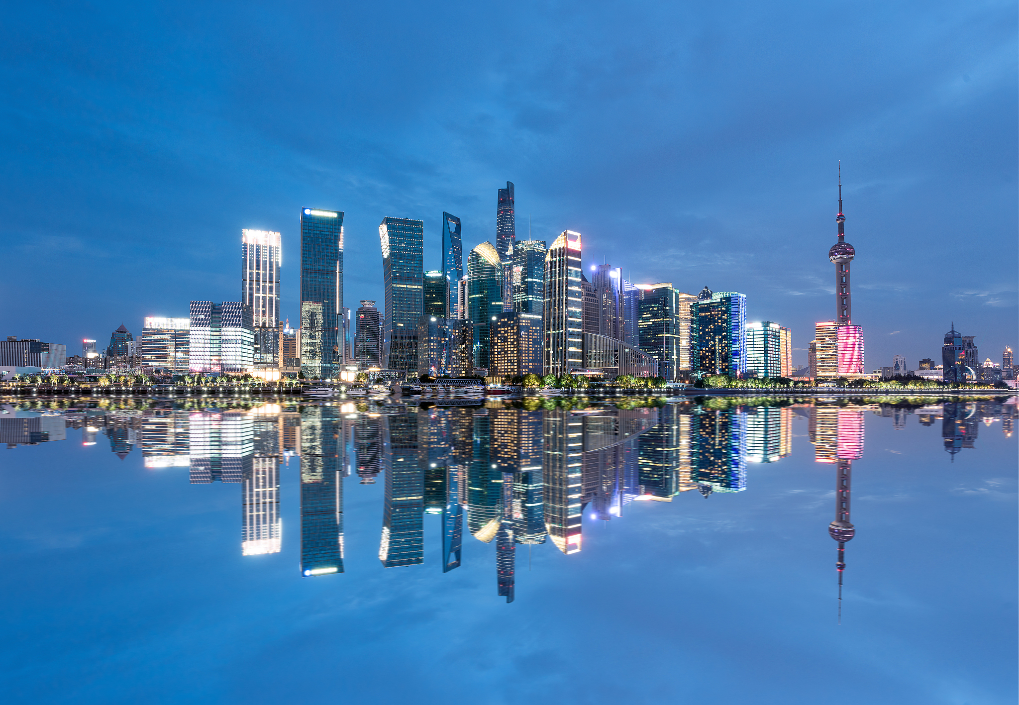 上海,城市夜景