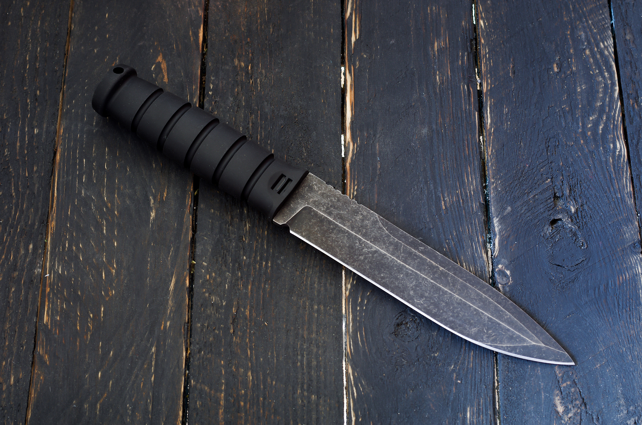army knife for military special operations. the knife is located