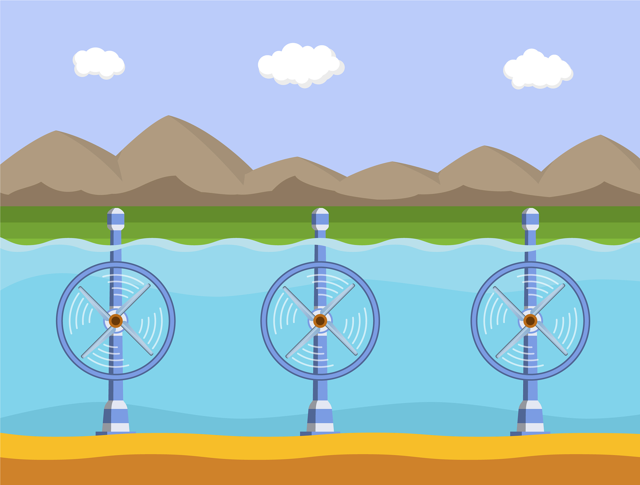 帮我找两个关于水能的视频