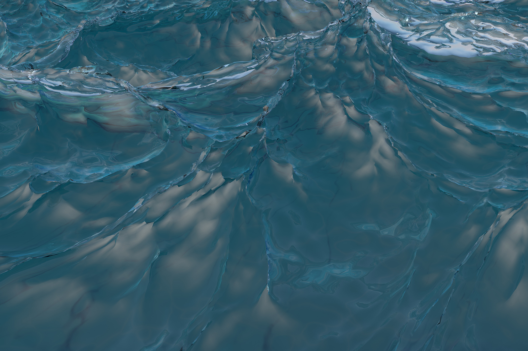 移动端水面Shader实现：简单易懂的代码示例