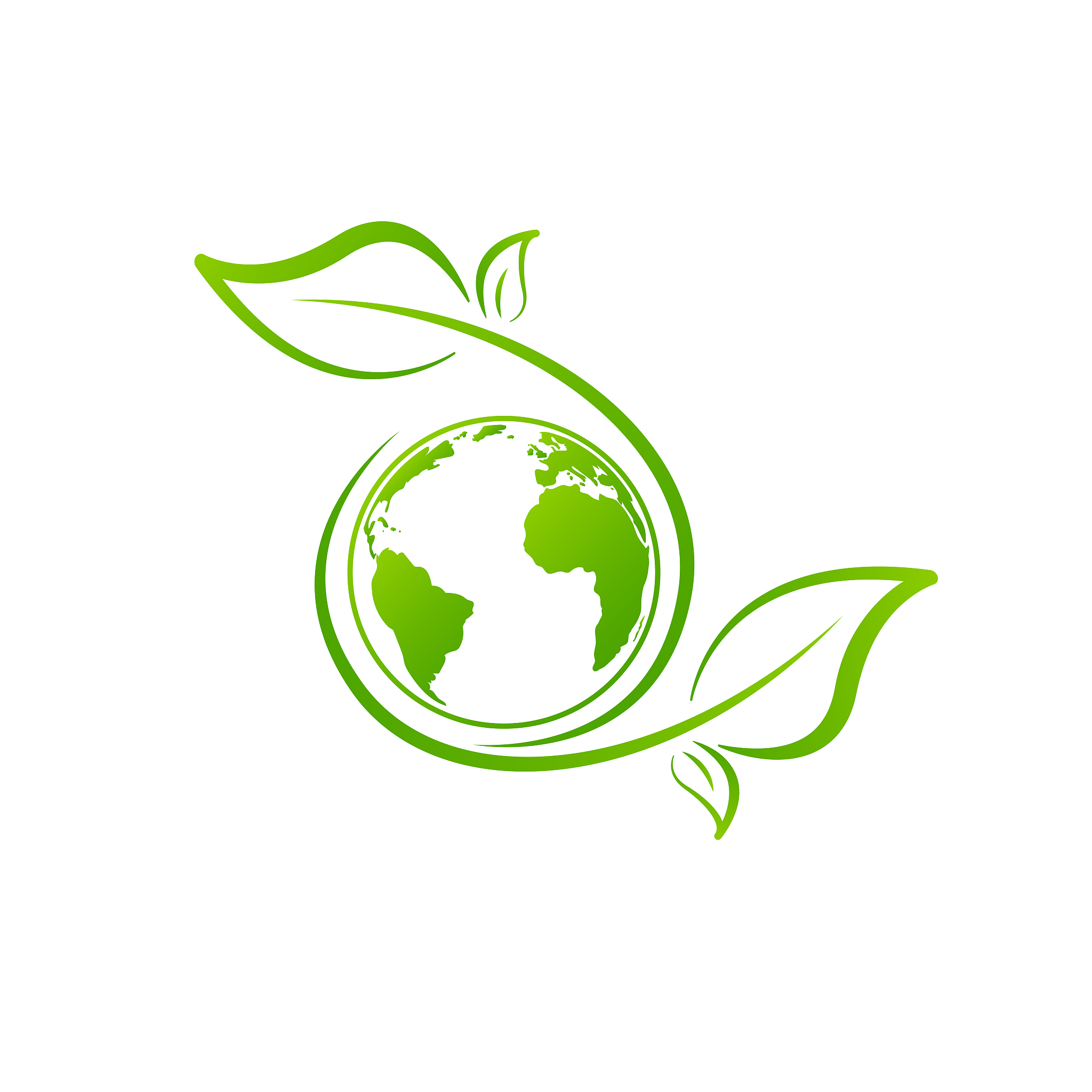 eco friendly sign or logo