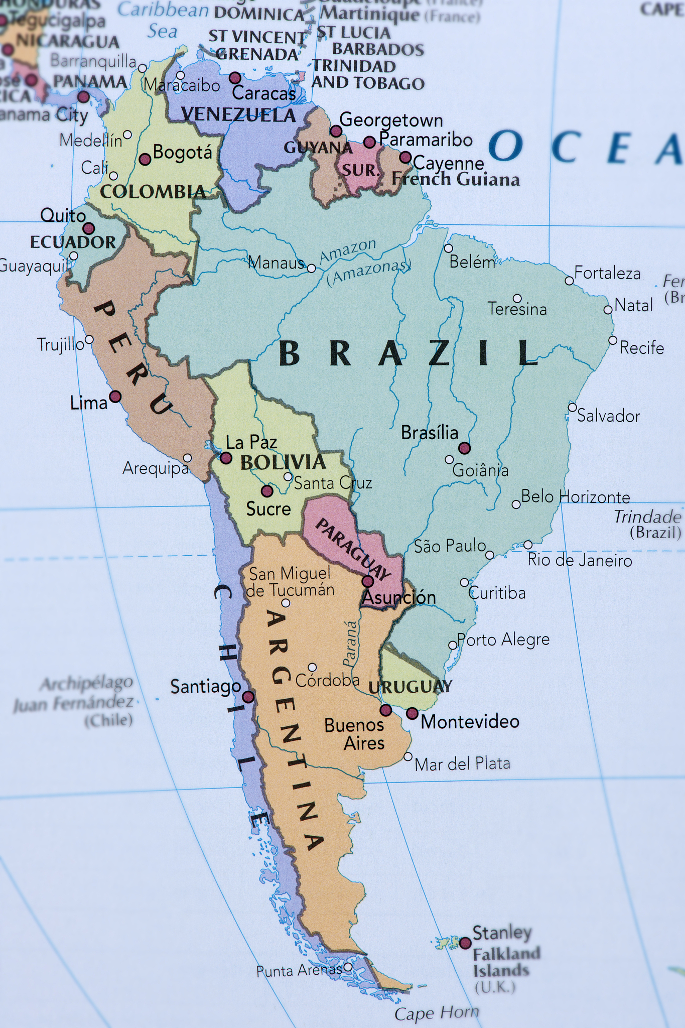 south america
