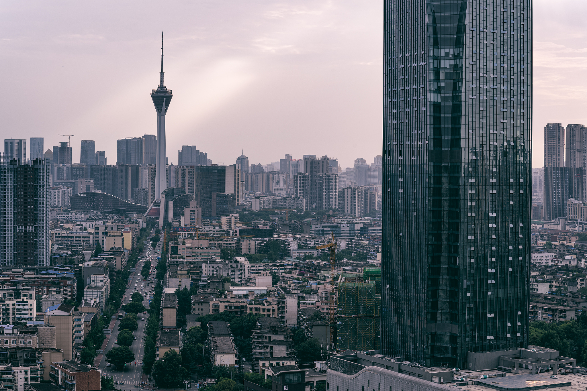 成都的城市风光