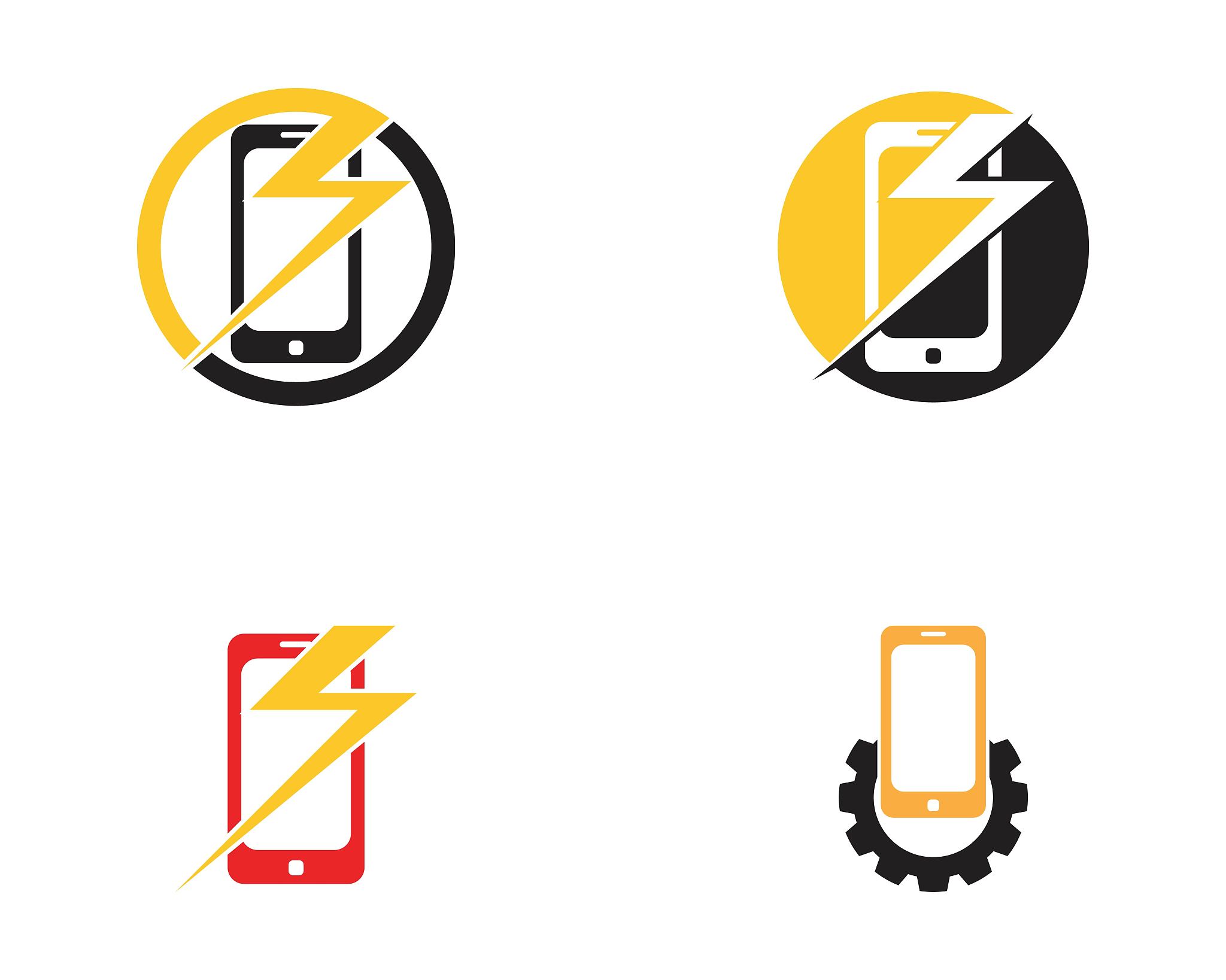 smart phone logo template