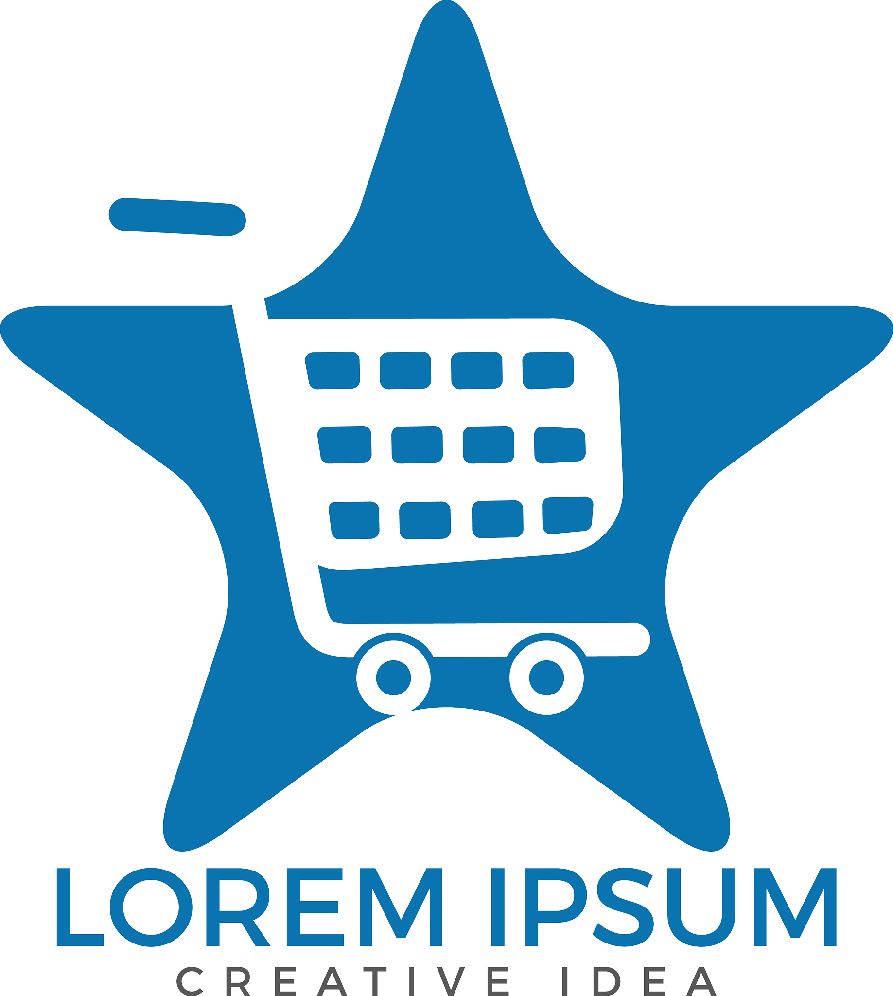 shopping logo design