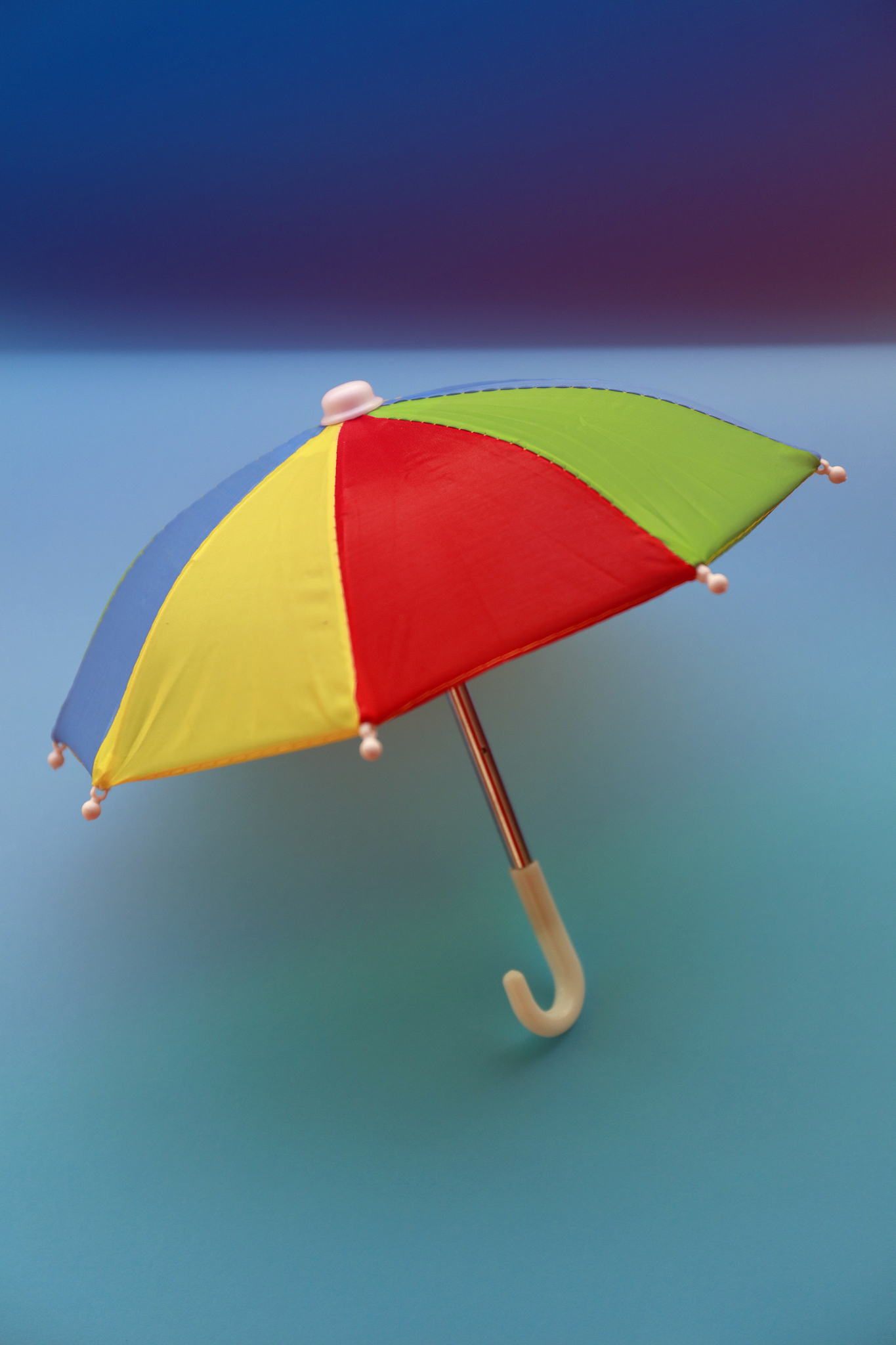 multi colored umbrella