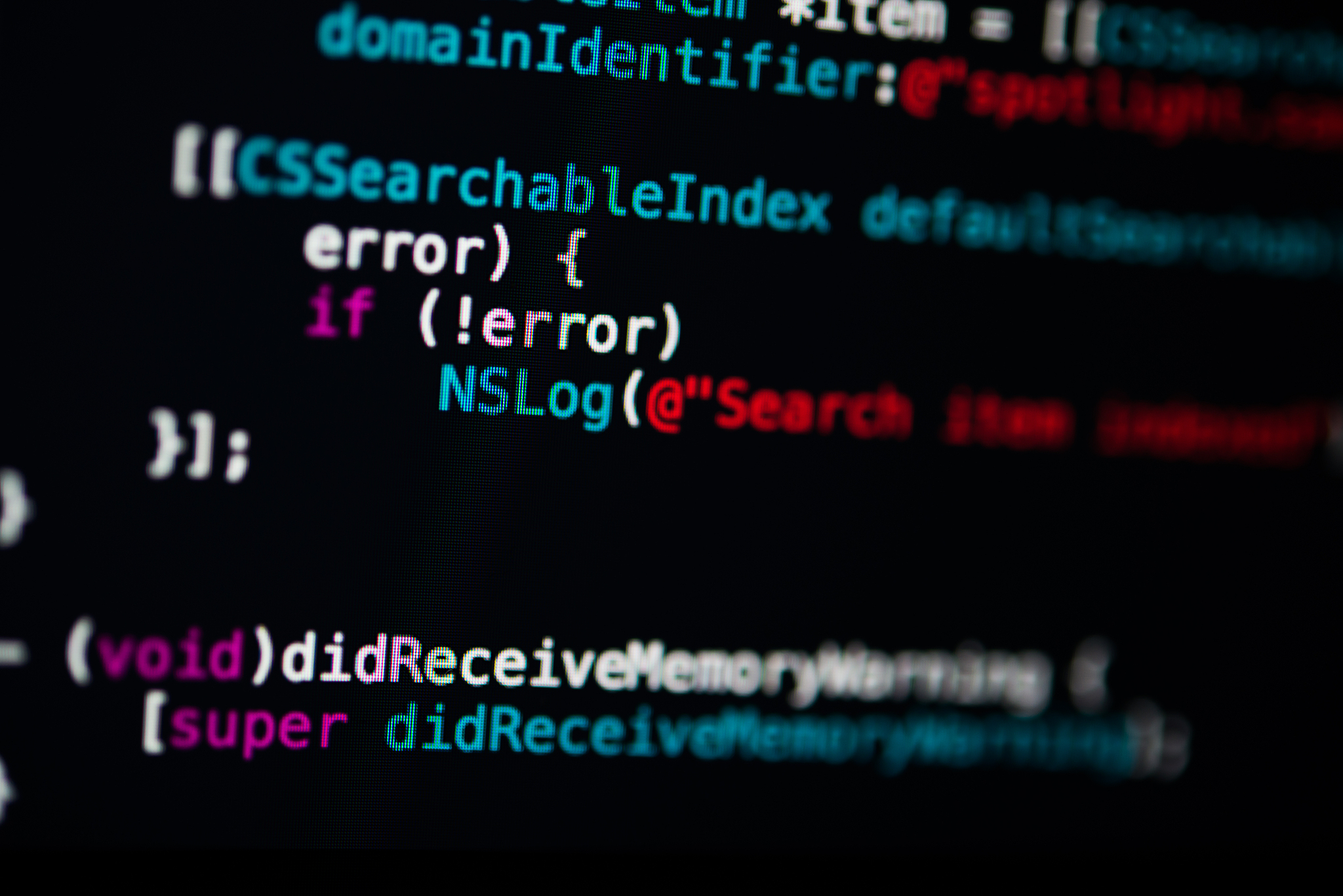 programming code abstract technology background of software deve